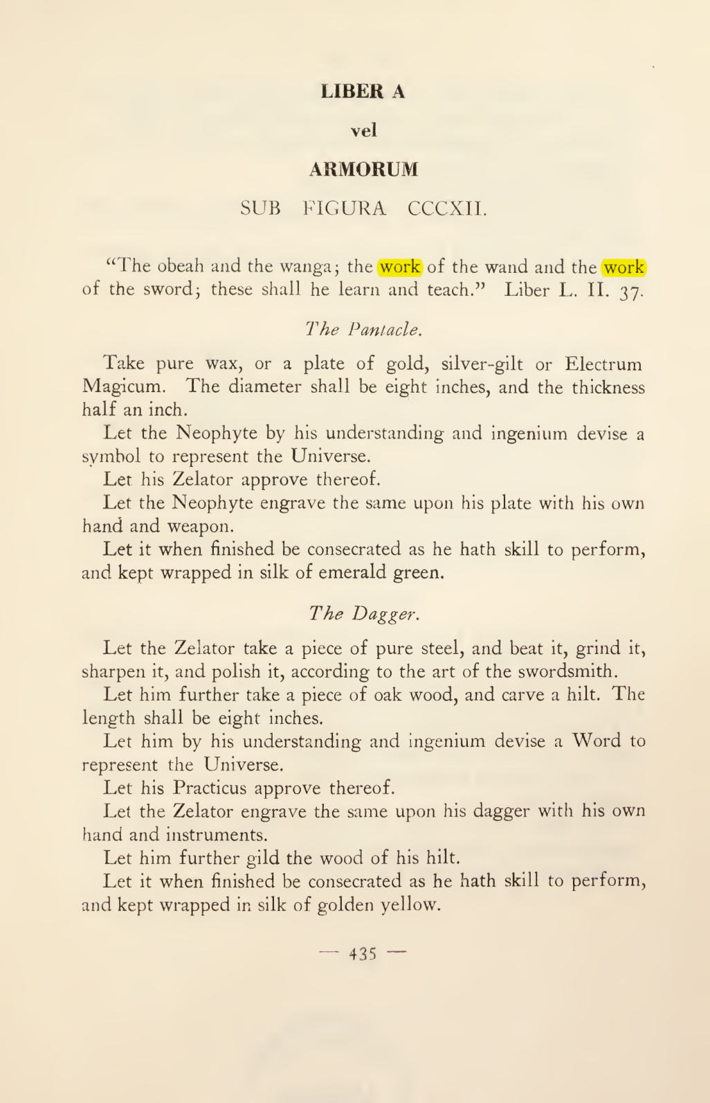 Original scan of Magick in Theory and Practice (Section 4), PDF page 135