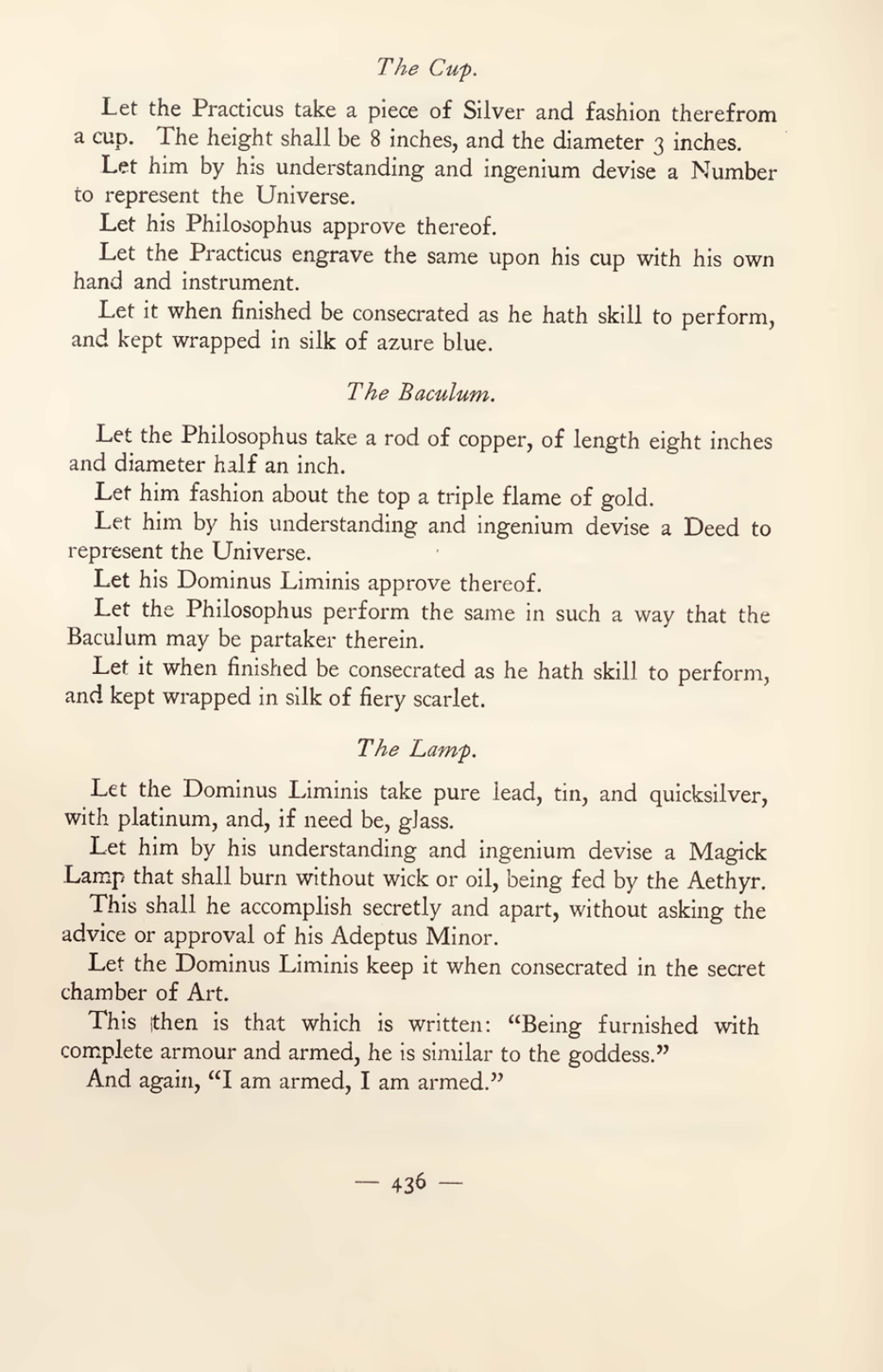 Original scan of Magick in Theory and Practice (Section 4), PDF page 136