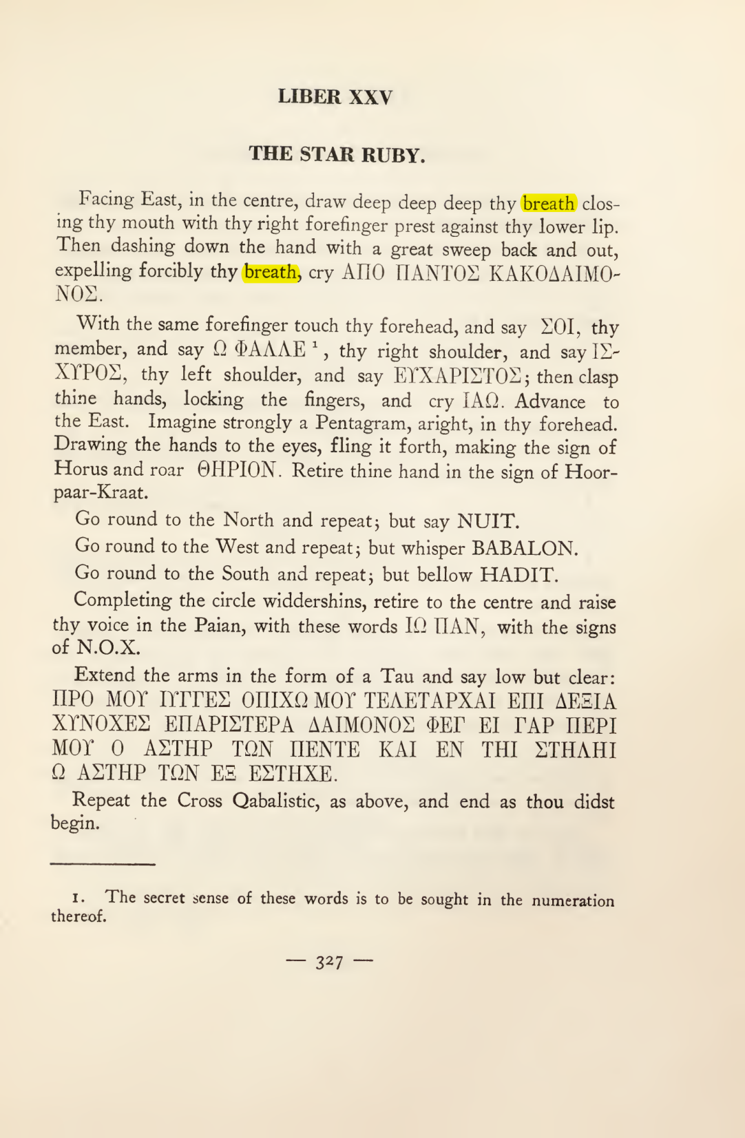 Original scan of Magick in Theory and Practice (Section 4), PDF page 27