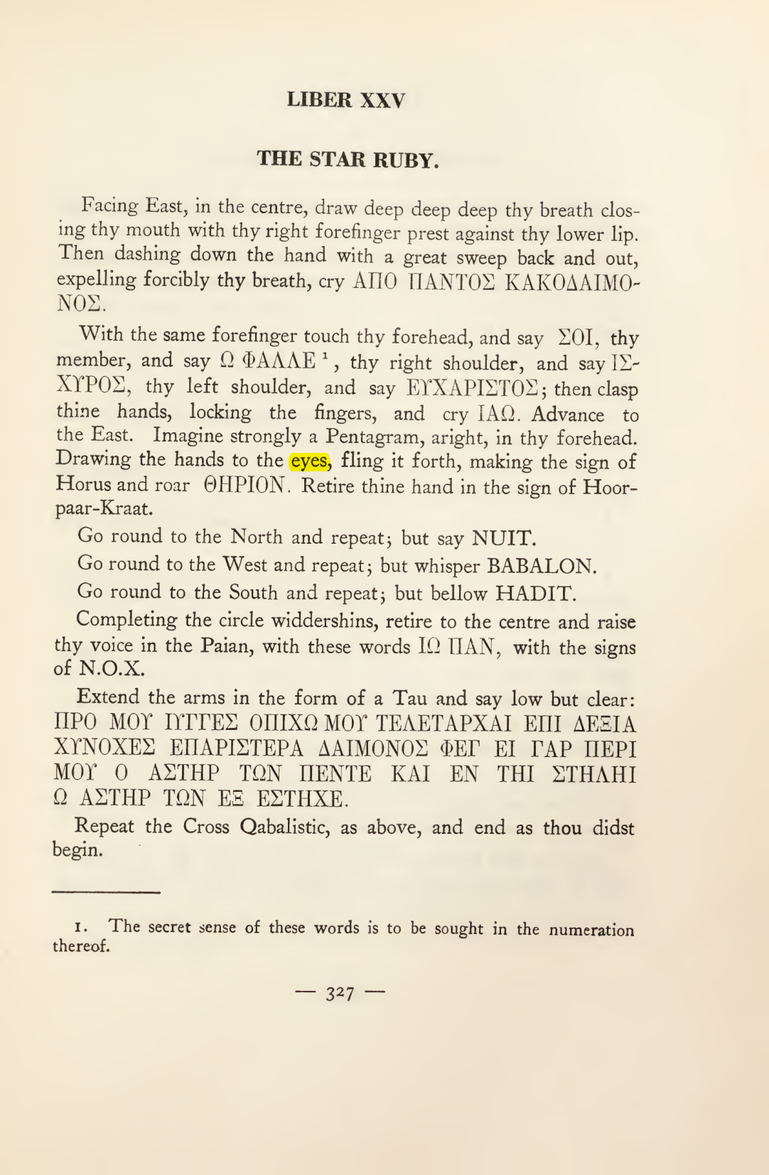 Original scan of Magick in Theory and Practice (Section 4), PDF page 27