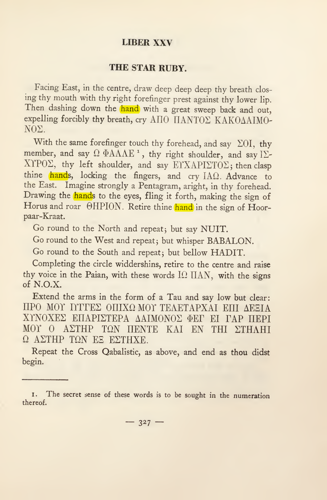 Original scan of Magick in Theory and Practice (Section 4), PDF page 27