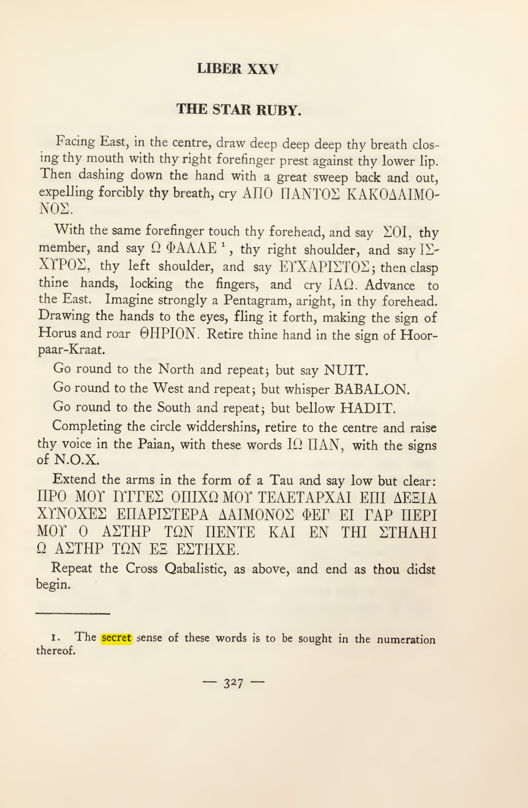 Original scan of Magick in Theory and Practice (Section 4), PDF page 27