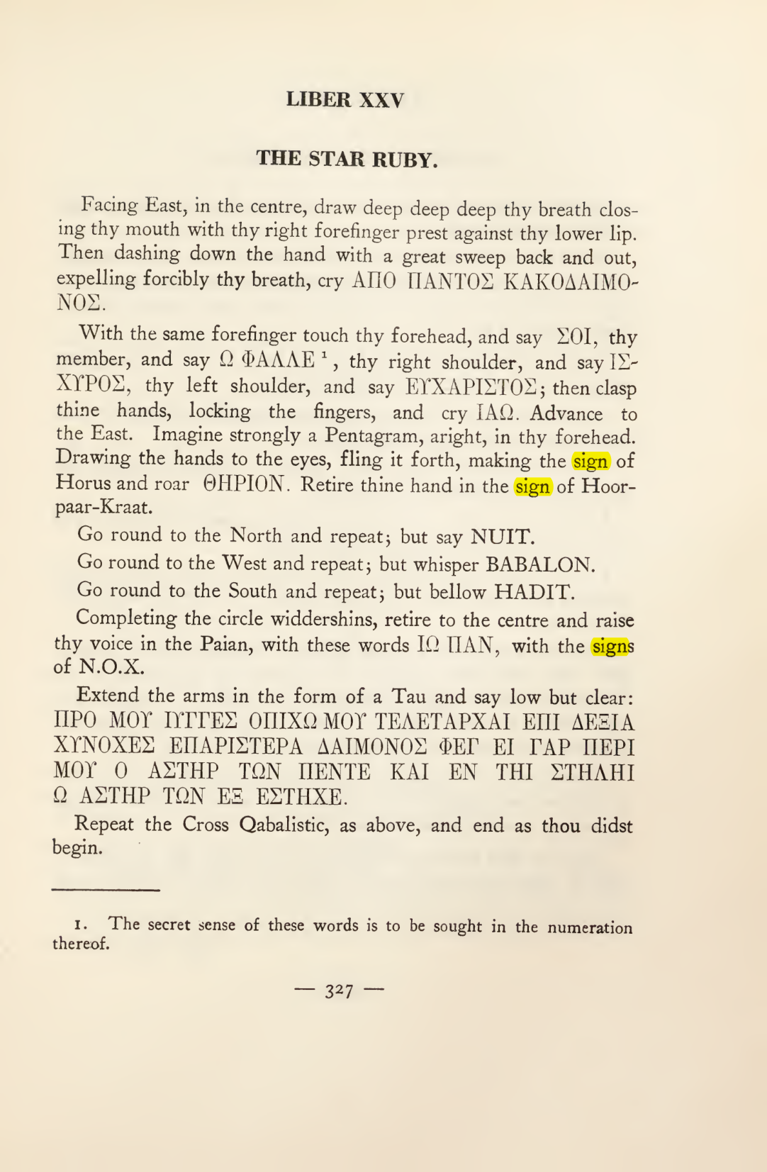 Original scan of Magick in Theory and Practice (Section 4), PDF page 27