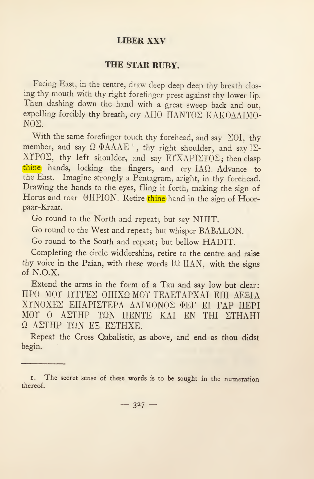 Original scan of Magick in Theory and Practice (Section 4), PDF page 27