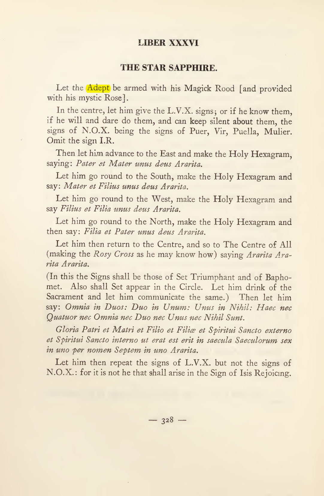 Original scan of Magick in Theory and Practice (Section 4), PDF page 28