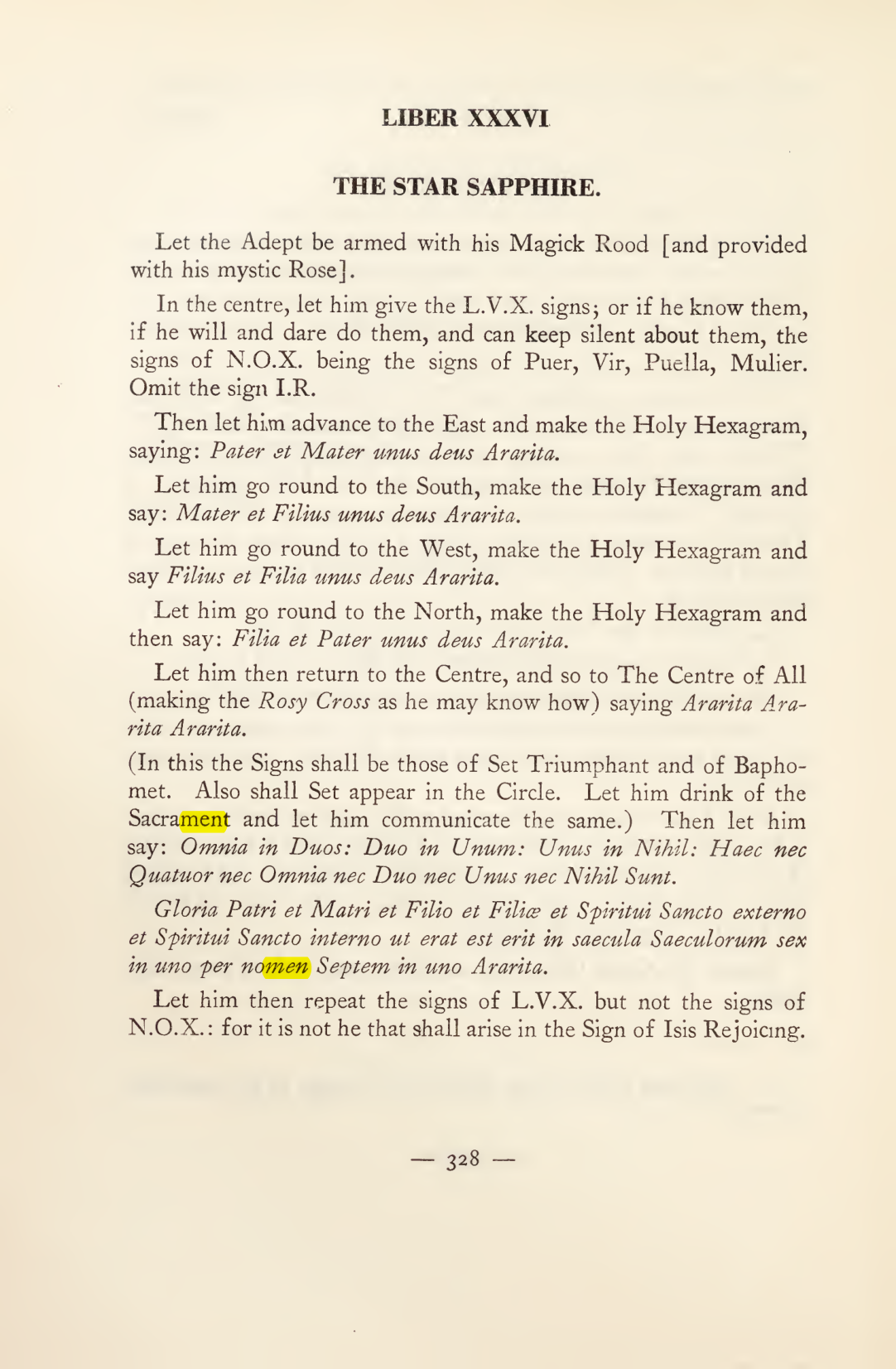Original scan of Magick in Theory and Practice (Section 4), PDF page 28
