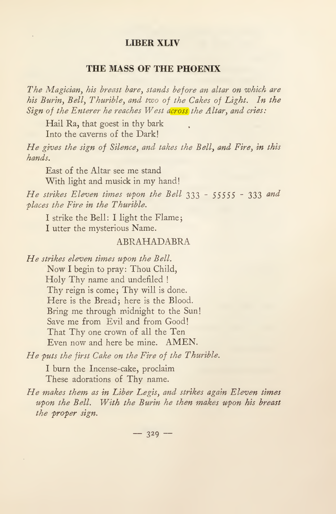 Original scan of Magick in Theory and Practice (Section 4), PDF page 29