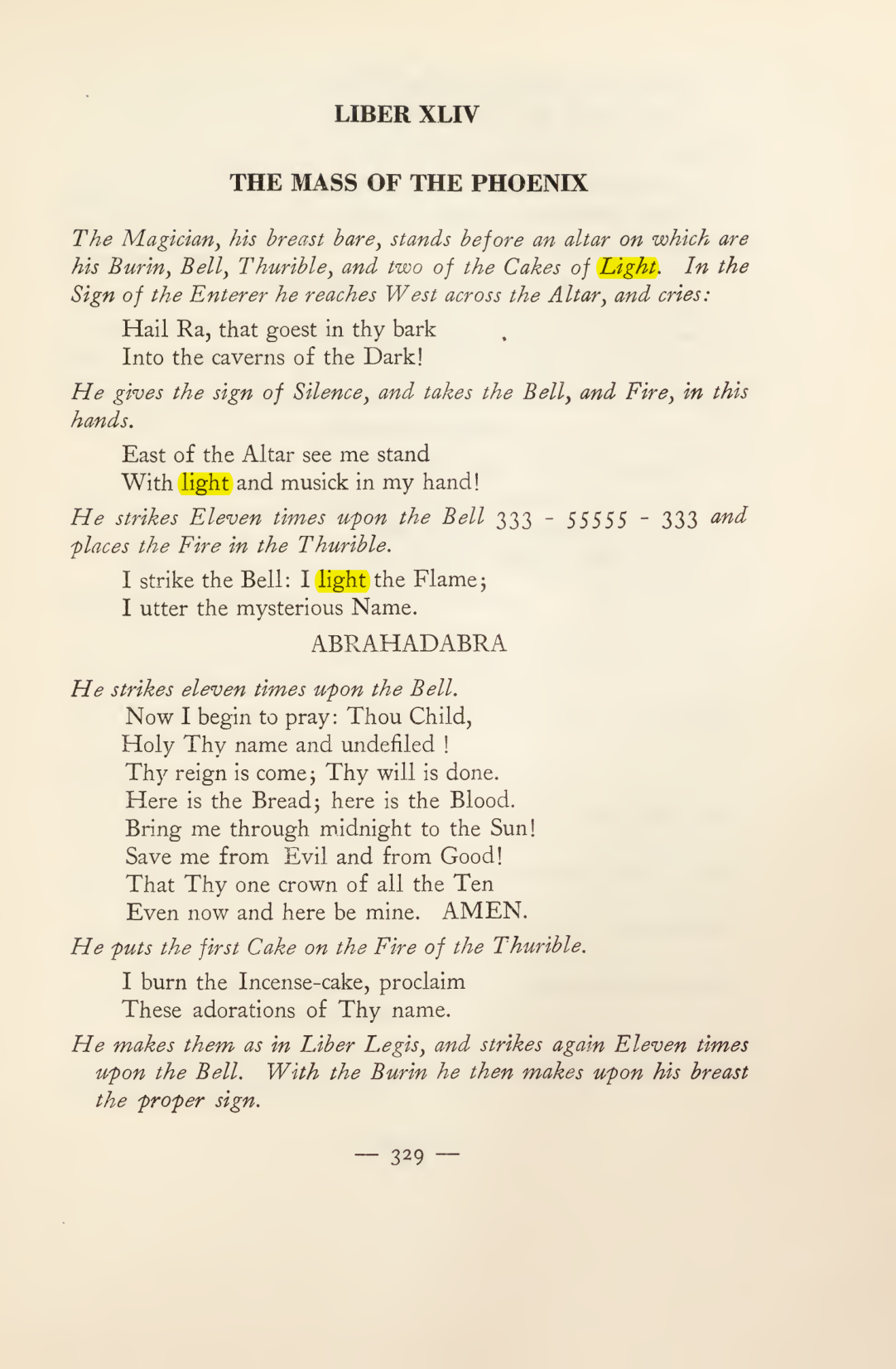 Original scan of Magick in Theory and Practice (Section 4), PDF page 29