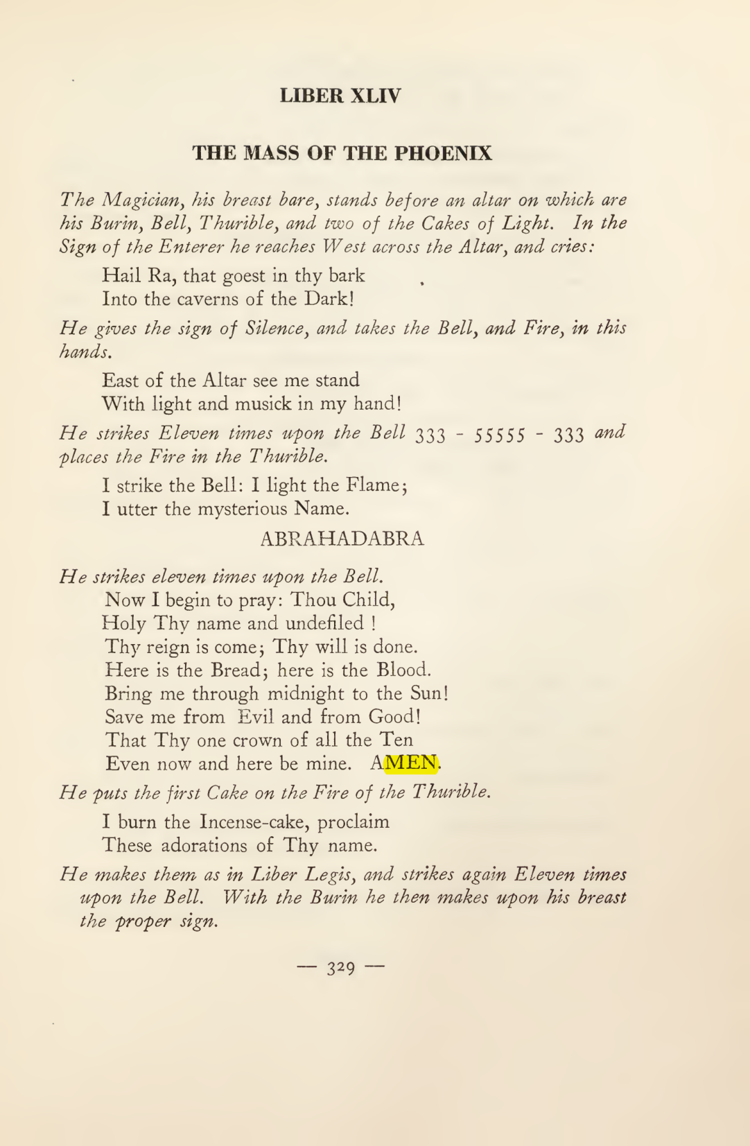 Original scan of Magick in Theory and Practice (Section 4), PDF page 29
