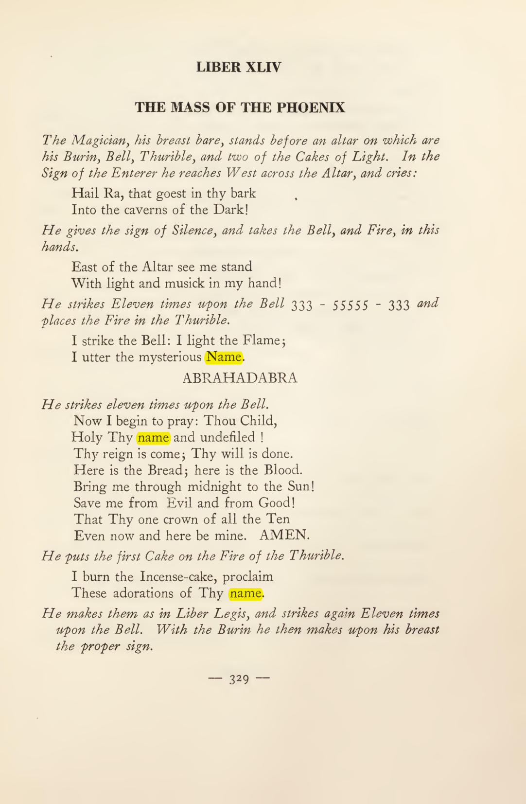 Original scan of Magick in Theory and Practice (Section 4), PDF page 29