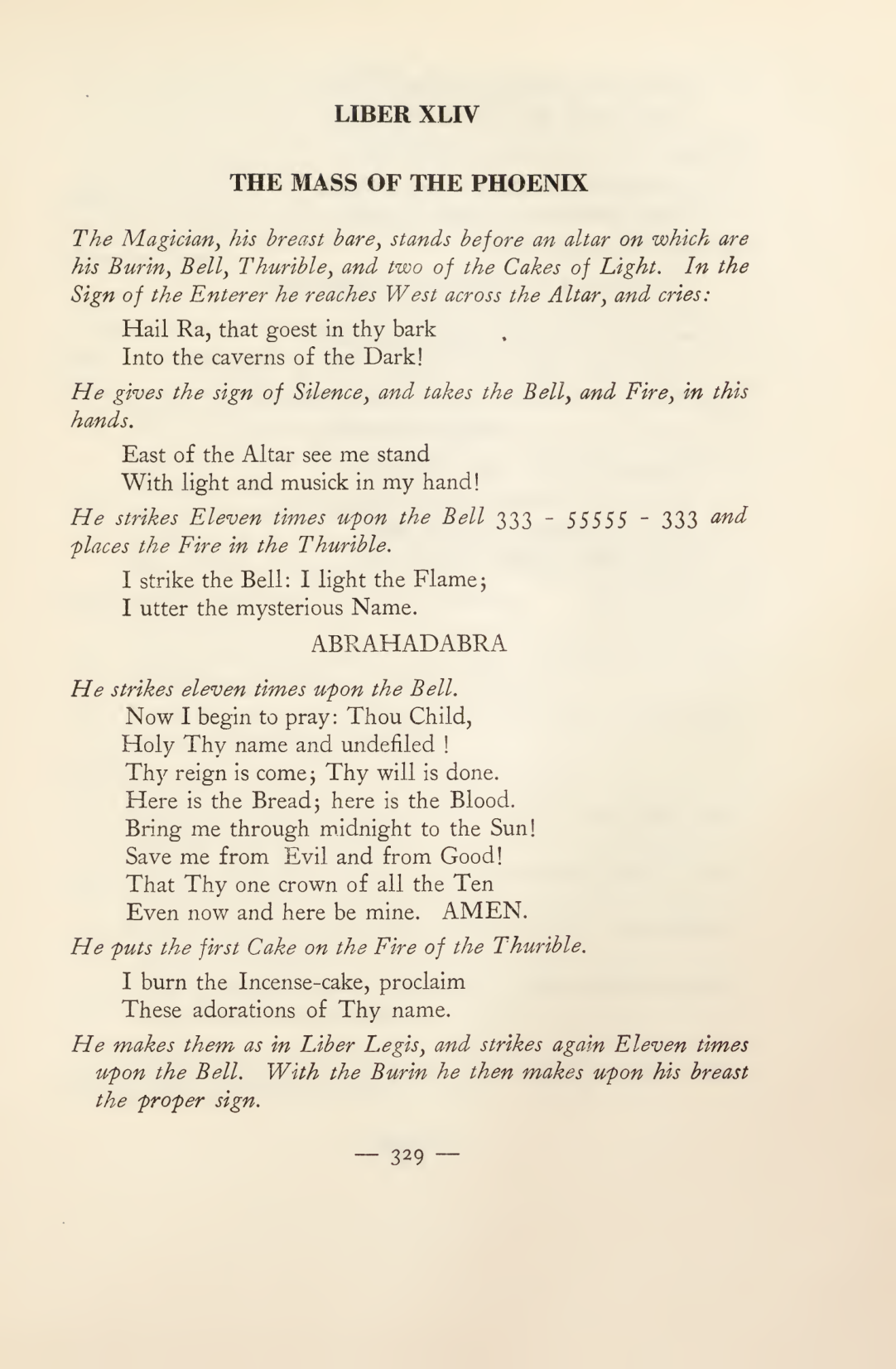Original scan of Magick in Theory and Practice (Section 4), PDF page 29