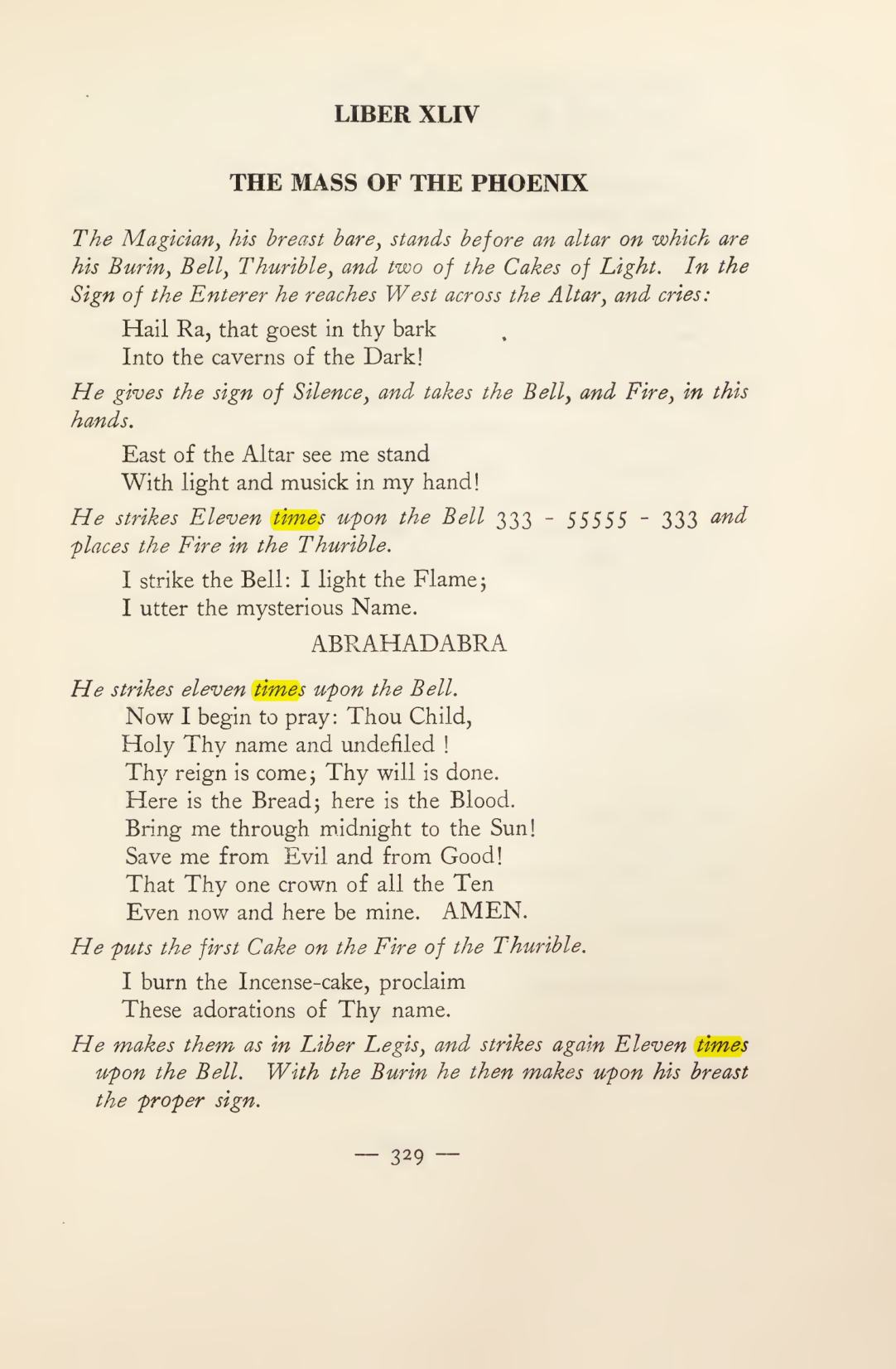 Original scan of Magick in Theory and Practice (Section 4), PDF page 29