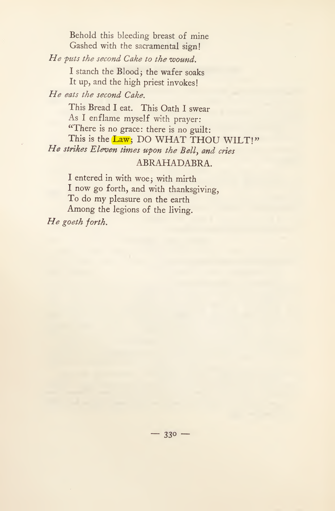 Original scan of Magick in Theory and Practice (Section 4), PDF page 30