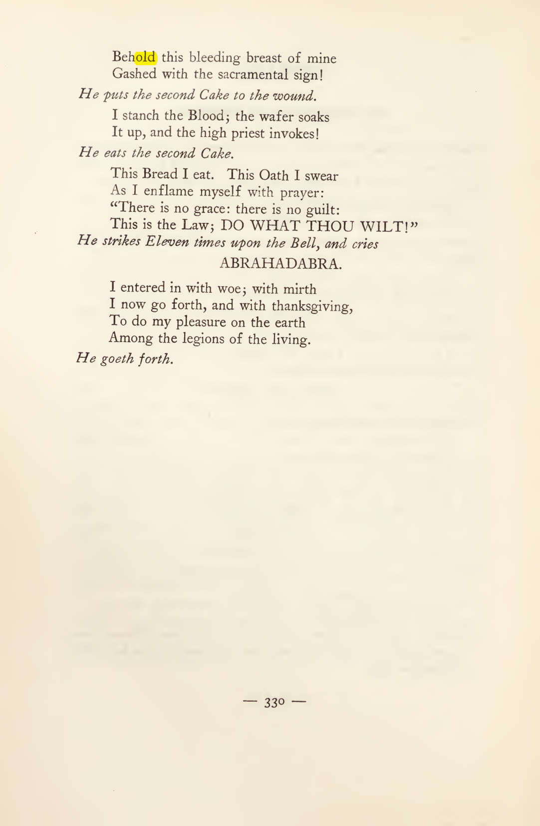 Original scan of Magick in Theory and Practice (Section 4), PDF page 30