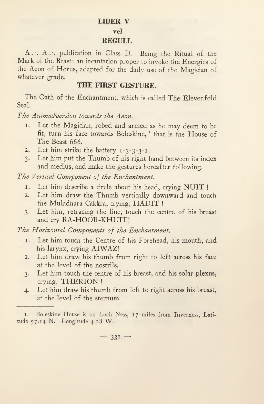 Original scan of Magick in Theory and Practice (Section 4), PDF page 31