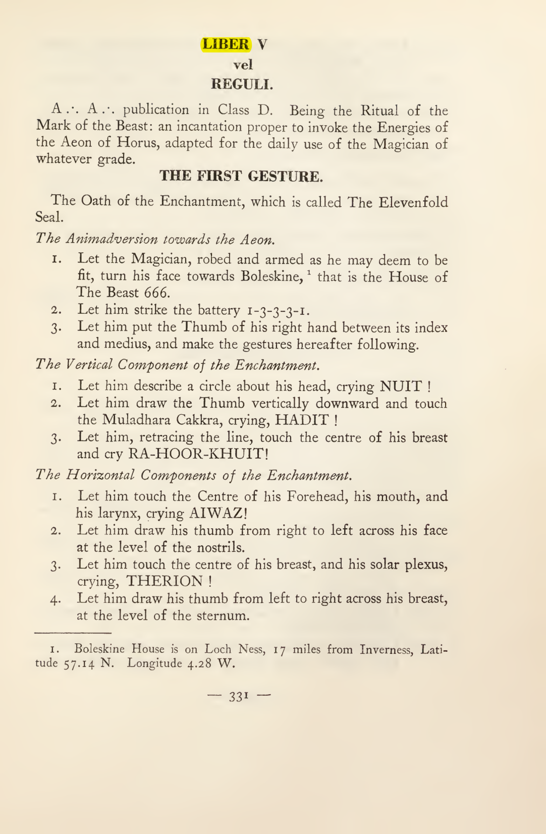 Original scan of Magick in Theory and Practice (Section 4), PDF page 31