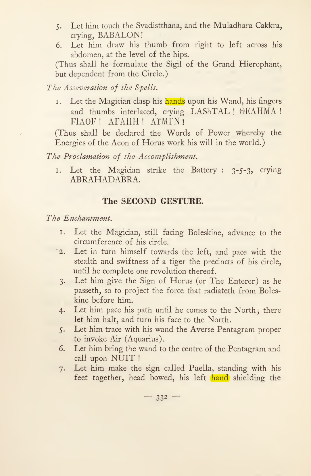 Original scan of Magick in Theory and Practice (Section 4), PDF page 32