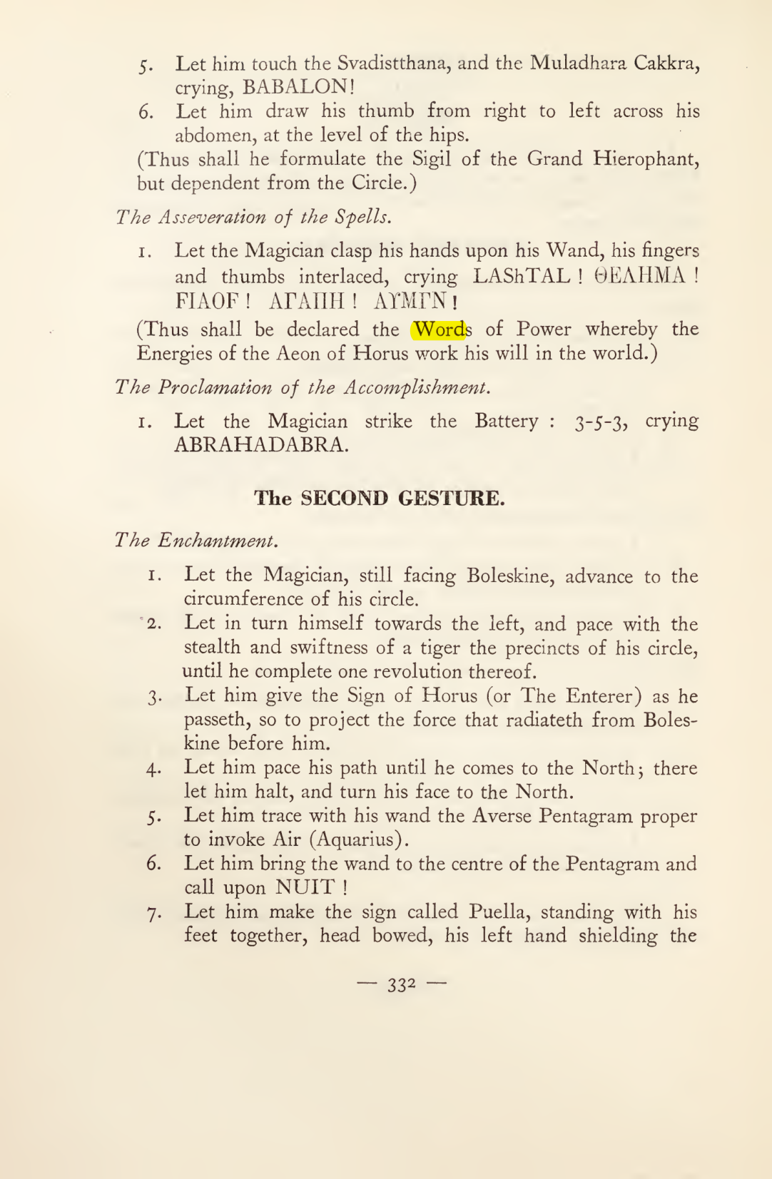 Original scan of Magick in Theory and Practice (Section 4), PDF page 32