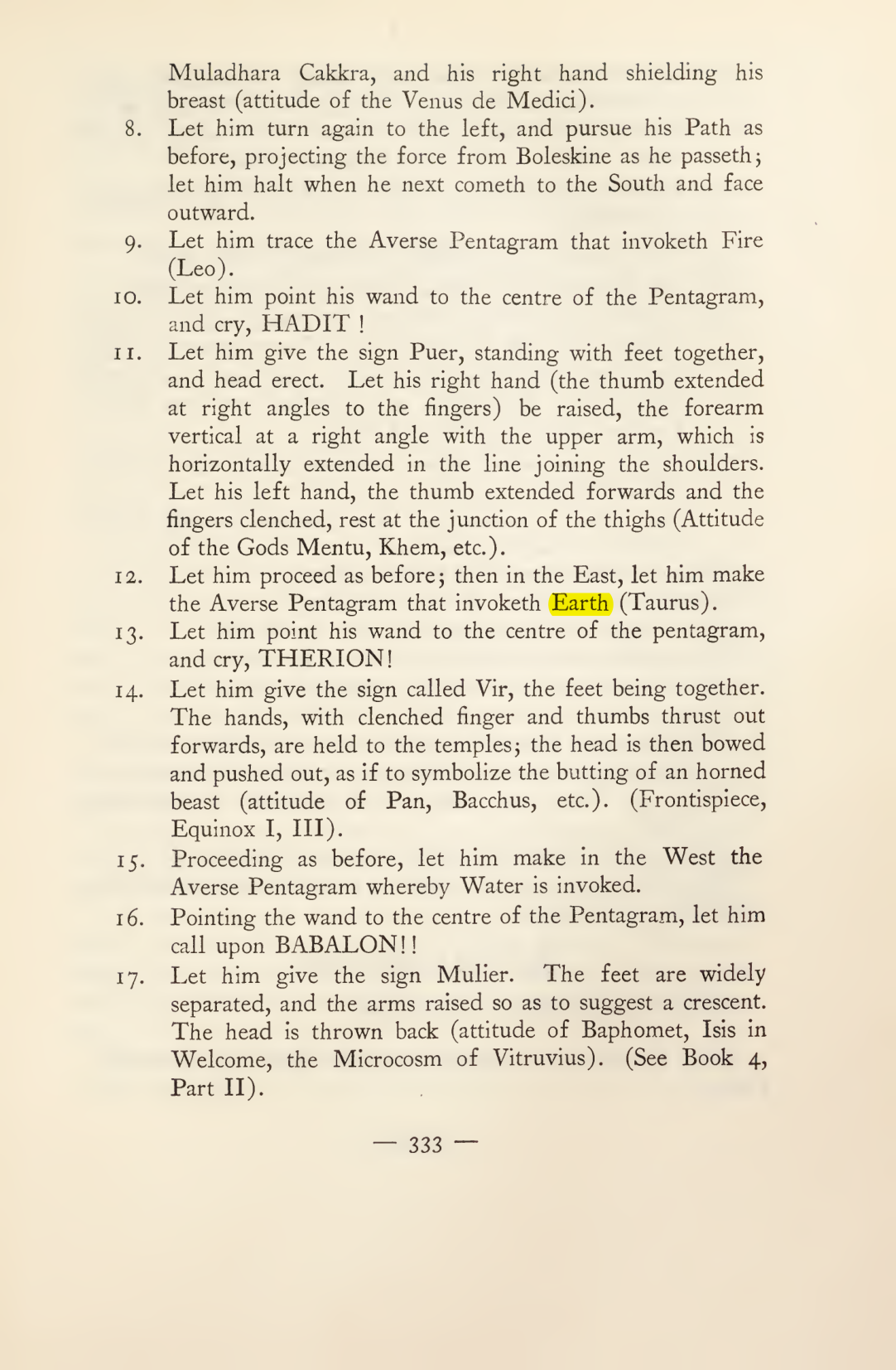 Original scan of Magick in Theory and Practice (Section 4), PDF page 33