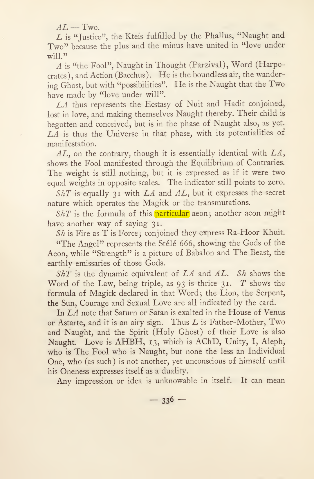 Original scan of Magick in Theory and Practice (Section 4), PDF page 36