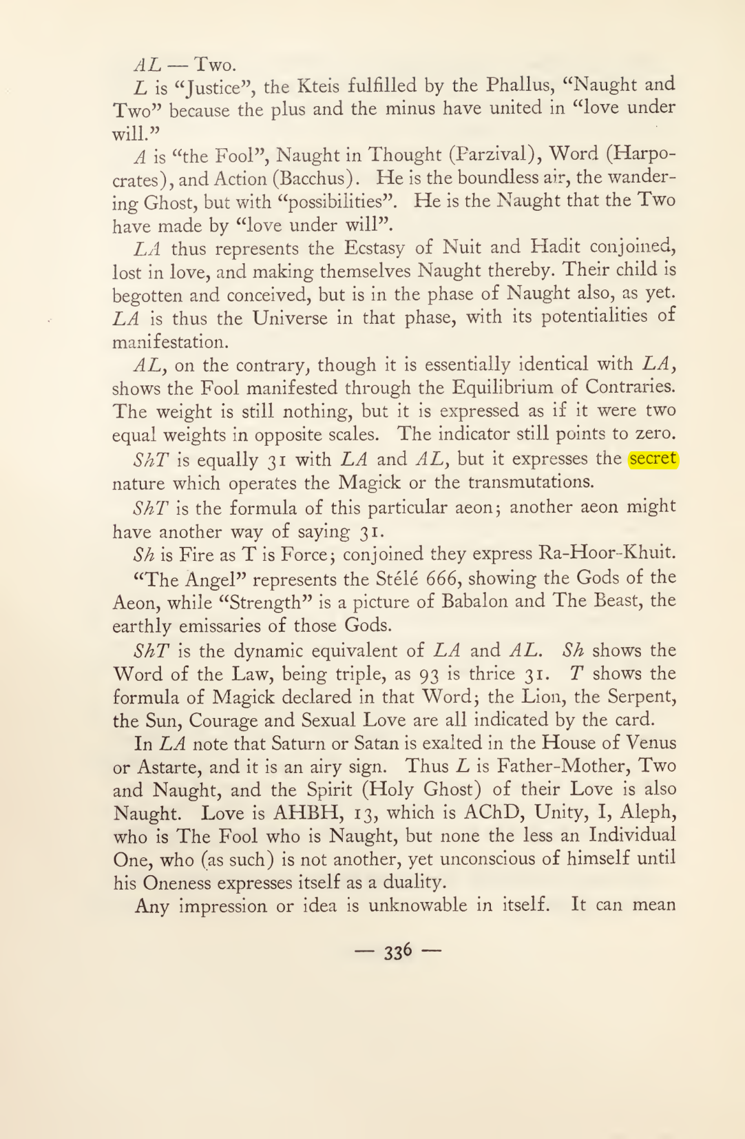 Original scan of Magick in Theory and Practice (Section 4), PDF page 36