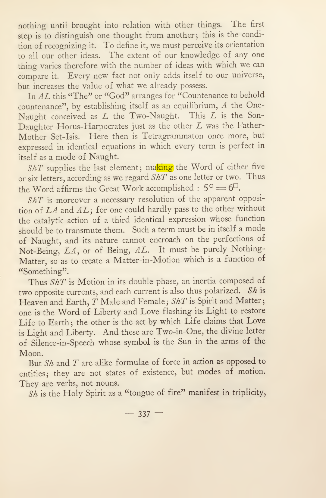 Original scan of Magick in Theory and Practice (Section 4), PDF page 37