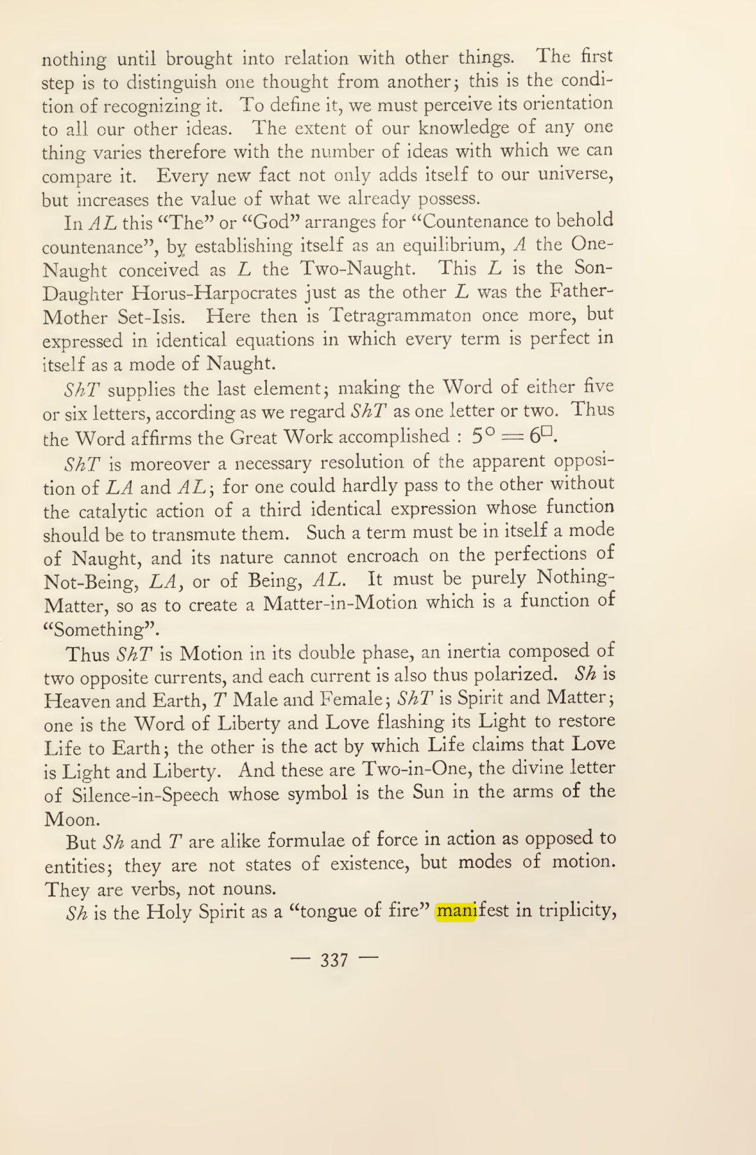 Original scan of Magick in Theory and Practice (Section 4), PDF page 37