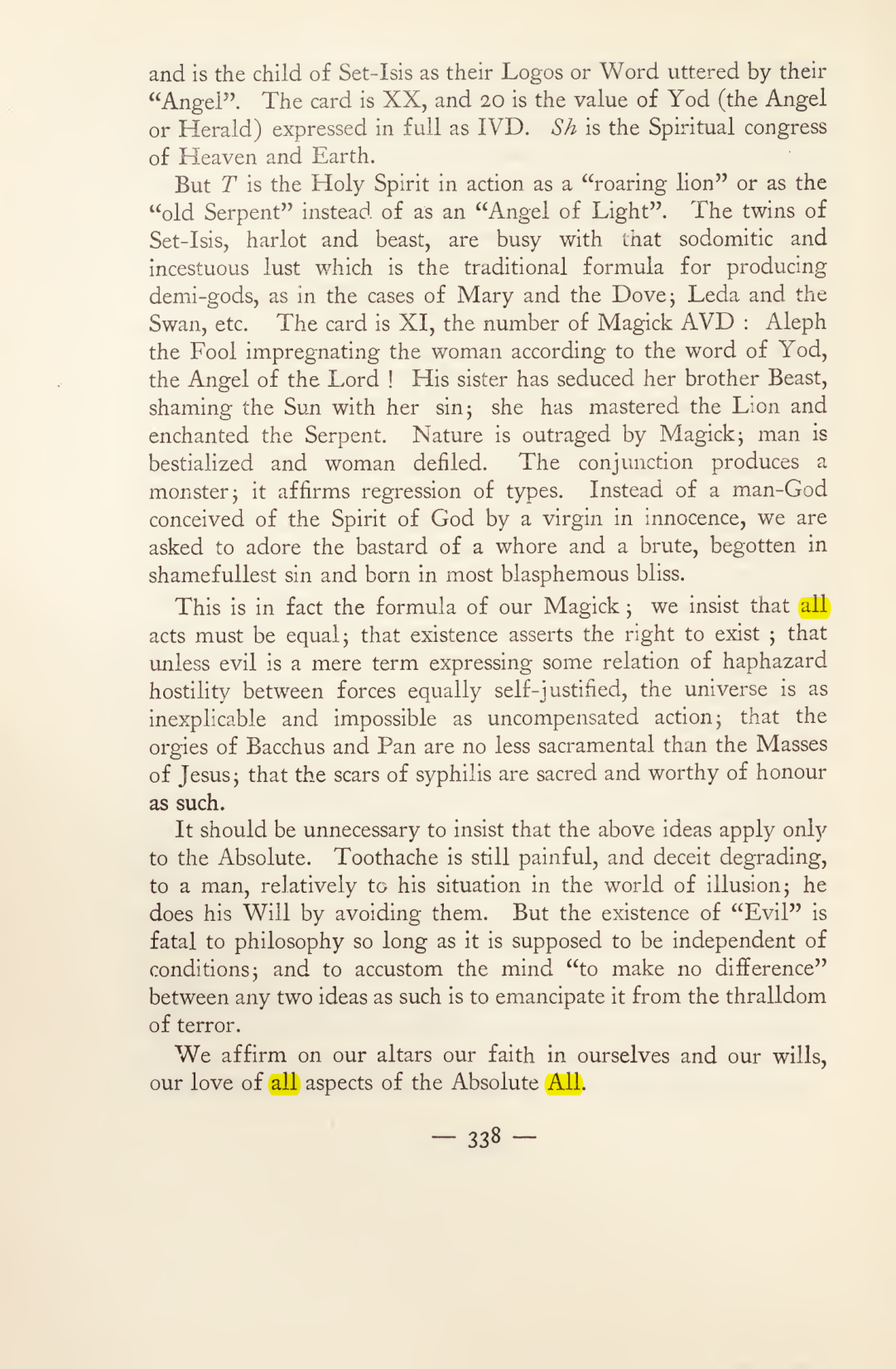 Original scan of Magick in Theory and Practice (Section 4), PDF page 38