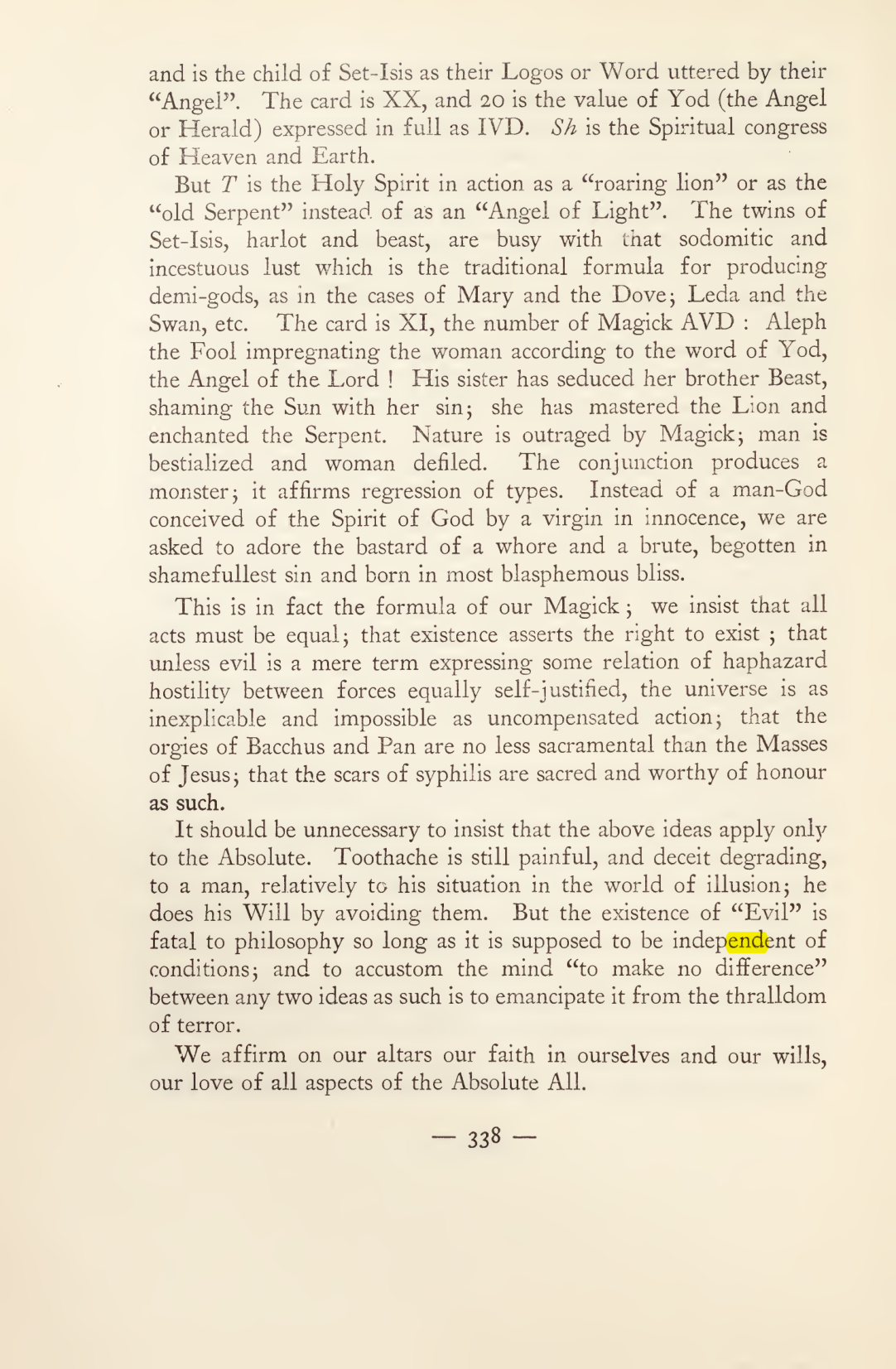 Original scan of Magick in Theory and Practice (Section 4), PDF page 38
