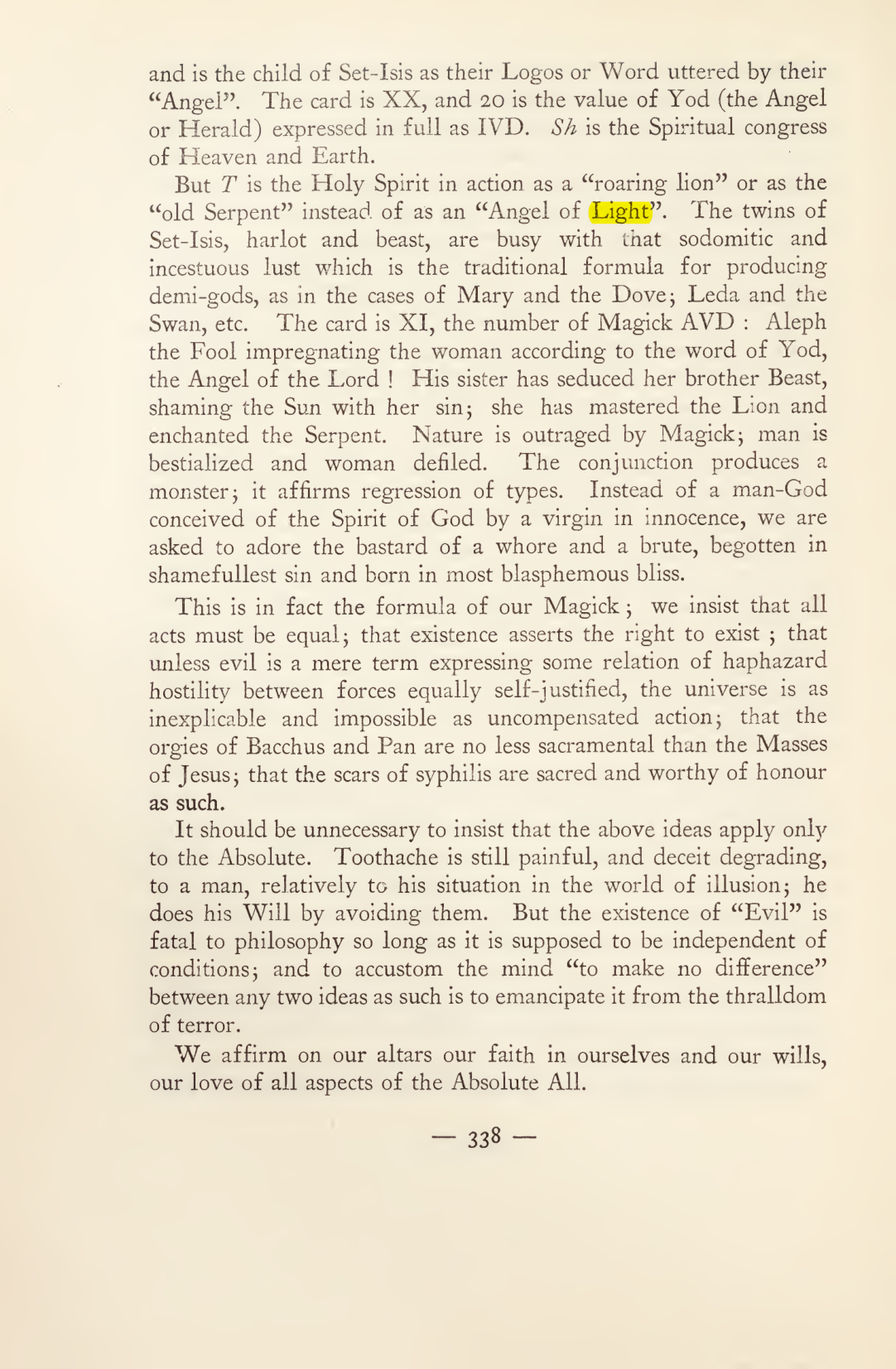 Original scan of Magick in Theory and Practice (Section 4), PDF page 38