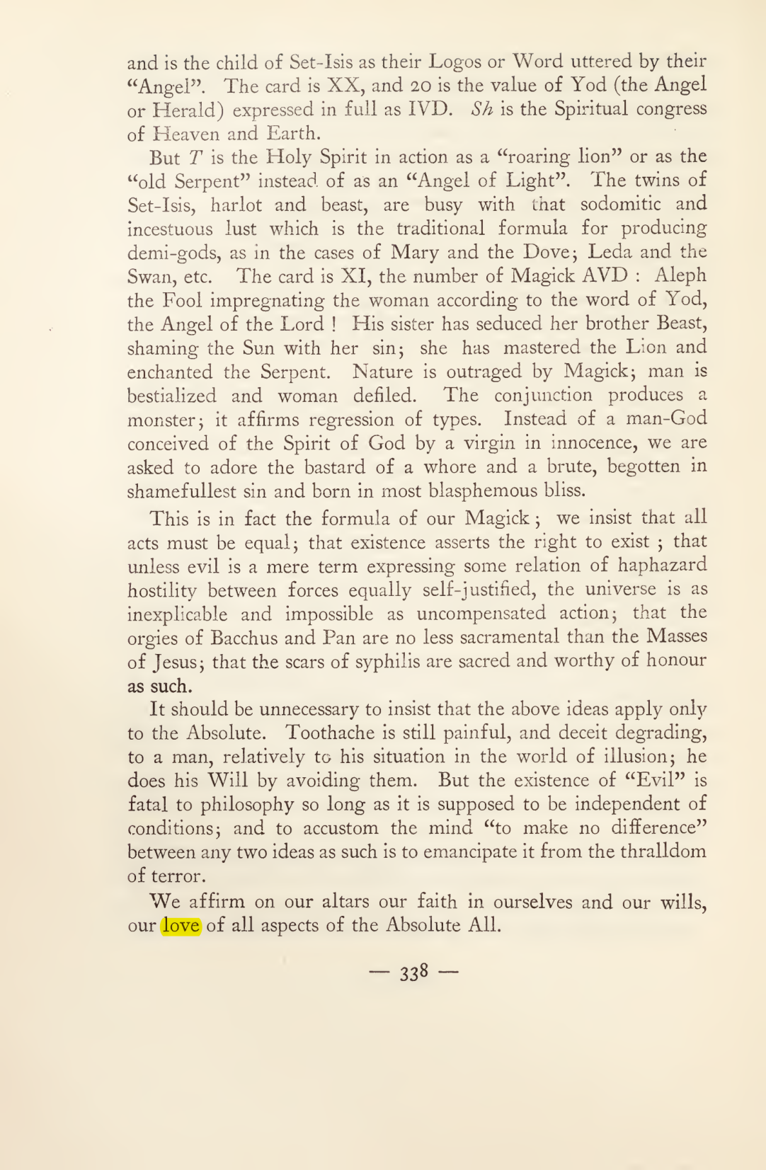 Original scan of Magick in Theory and Practice (Section 4), PDF page 38