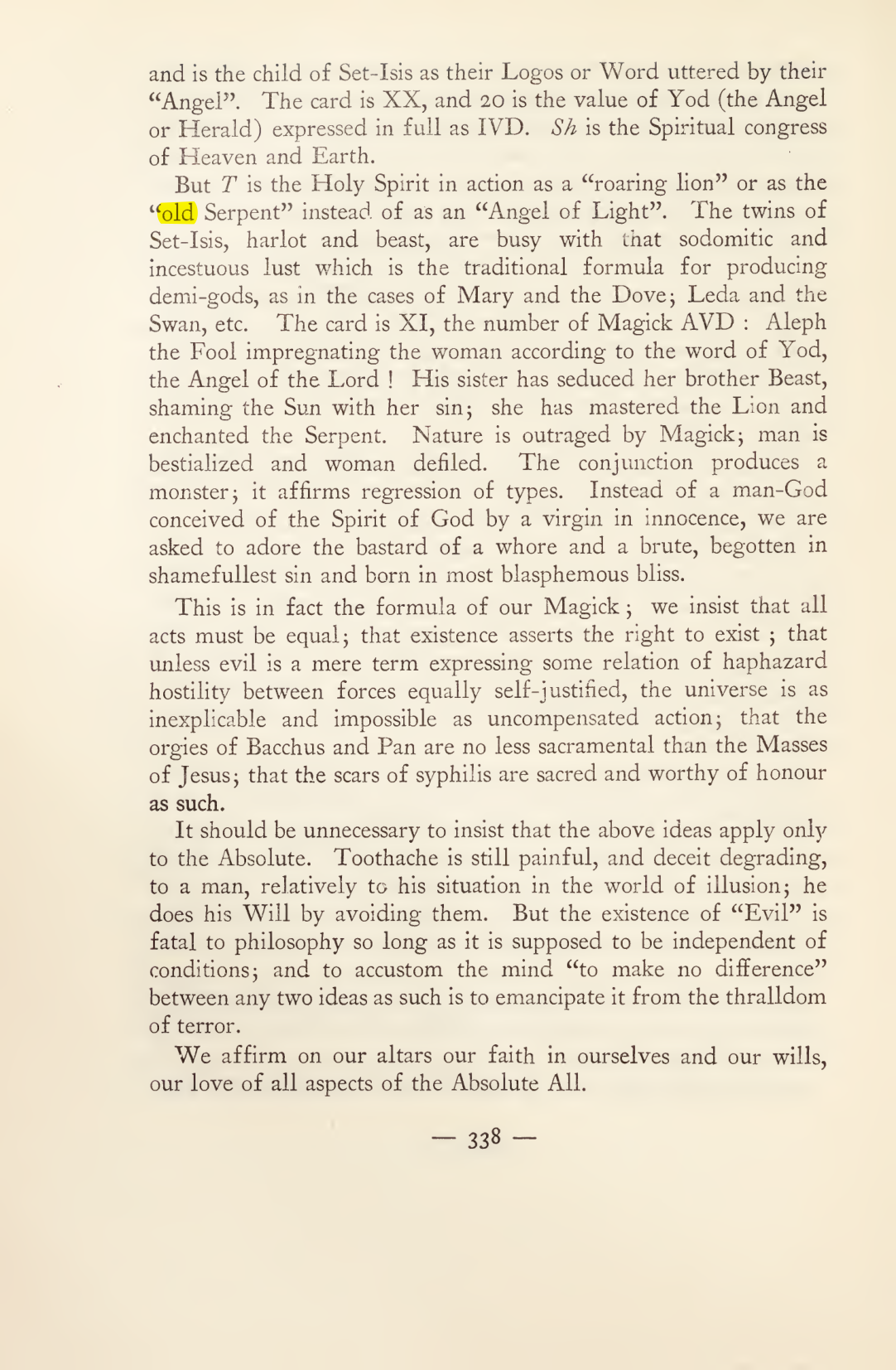 Original scan of Magick in Theory and Practice (Section 4), PDF page 38