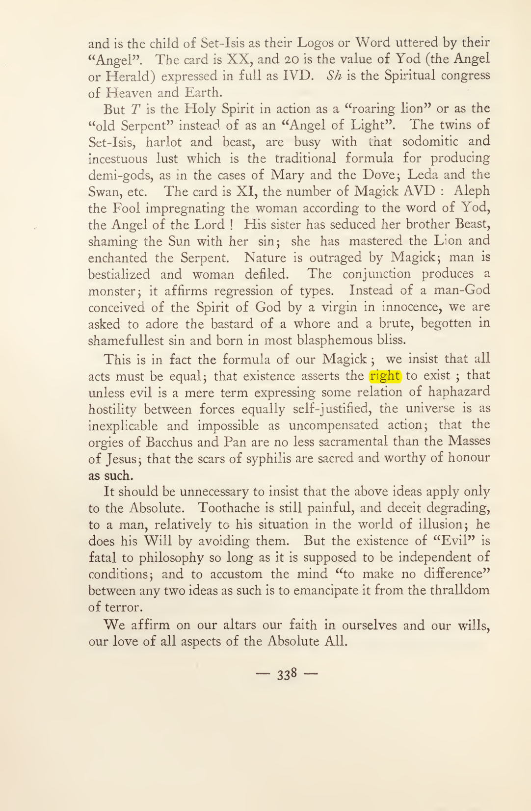 Original scan of Magick in Theory and Practice (Section 4), PDF page 38
