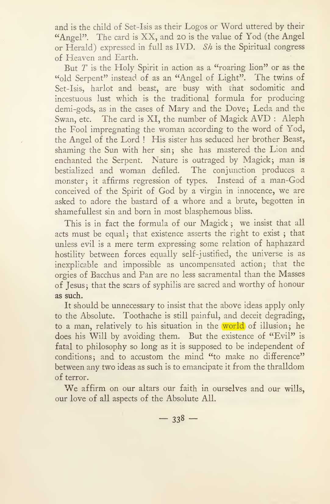 Original scan of Magick in Theory and Practice (Section 4), PDF page 38