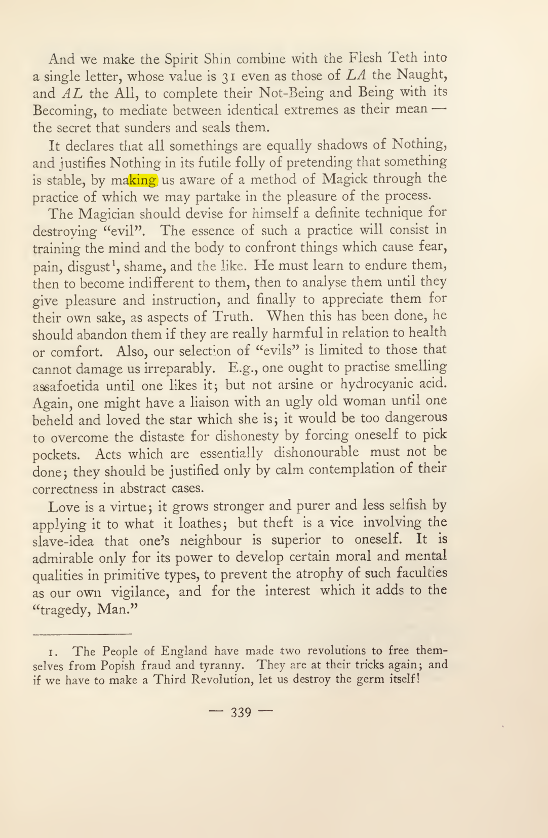 Original scan of Magick in Theory and Practice (Section 4), PDF page 39