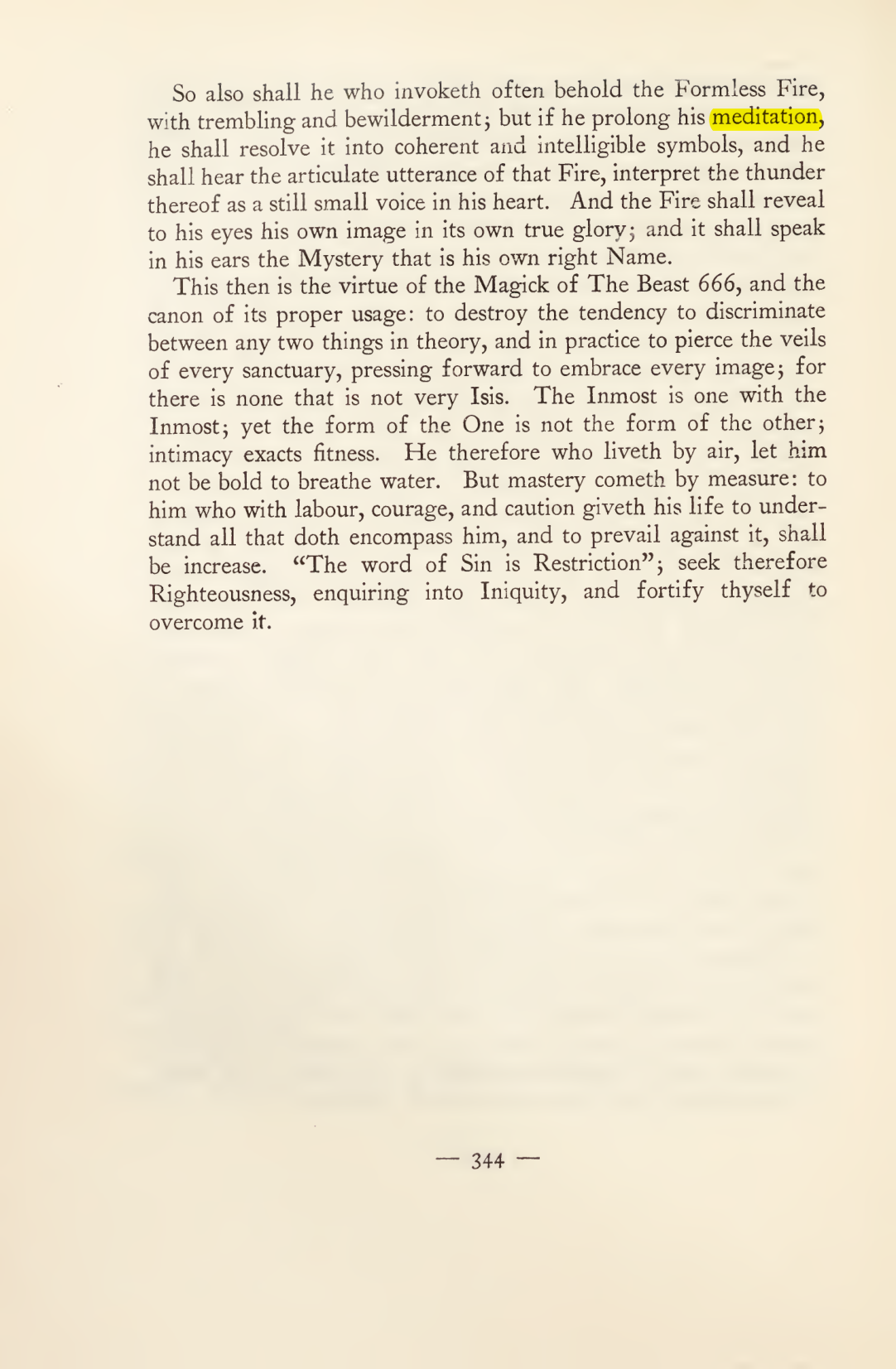 Original scan of Magick in Theory and Practice (Section 4), PDF page 44