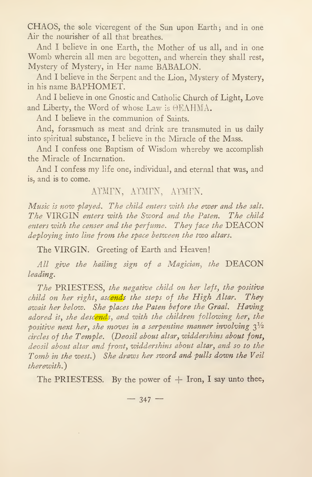 Original scan of Magick in Theory and Practice (Section 4), PDF page 47