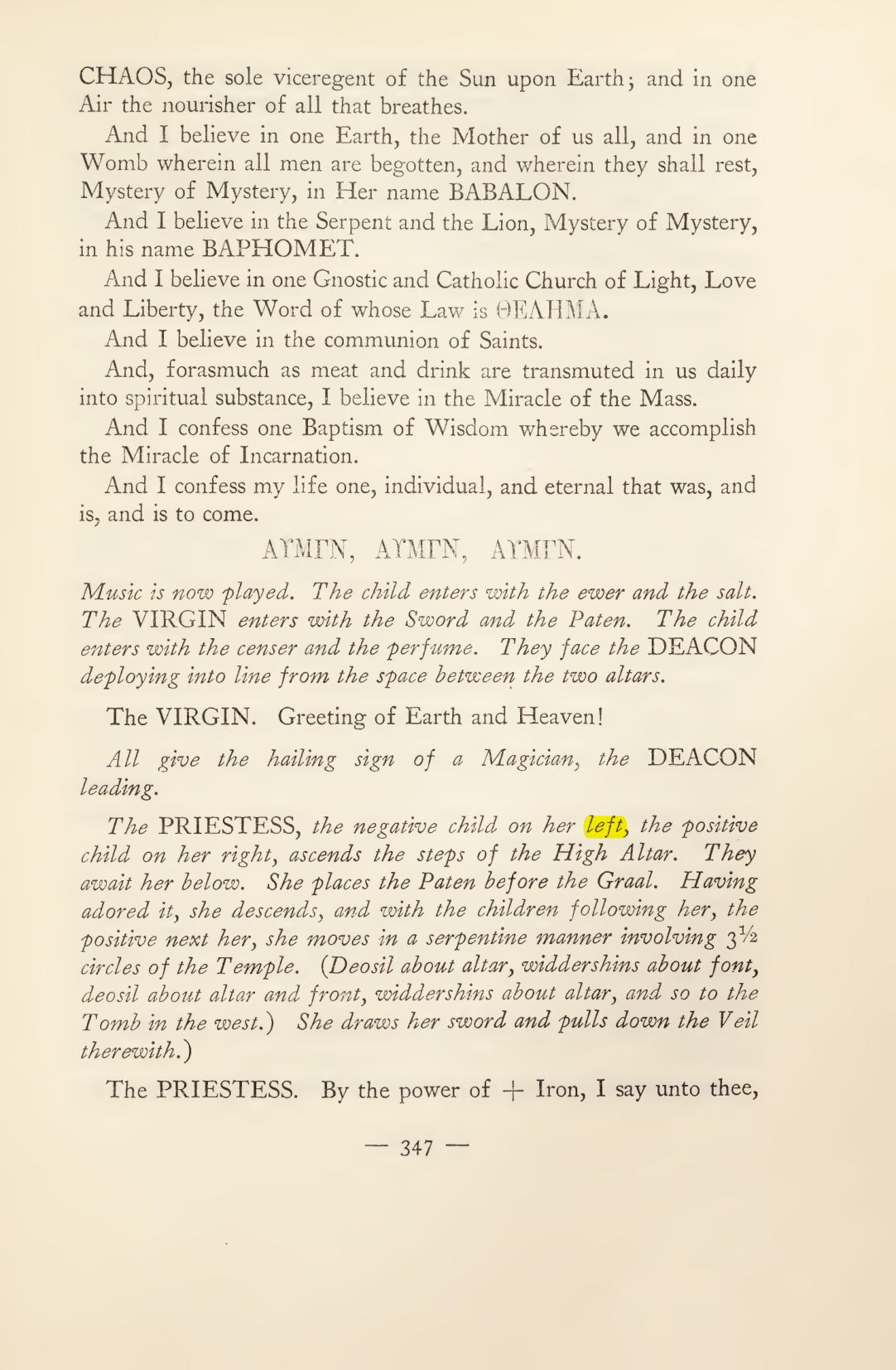 Original scan of Magick in Theory and Practice (Section 4), PDF page 47