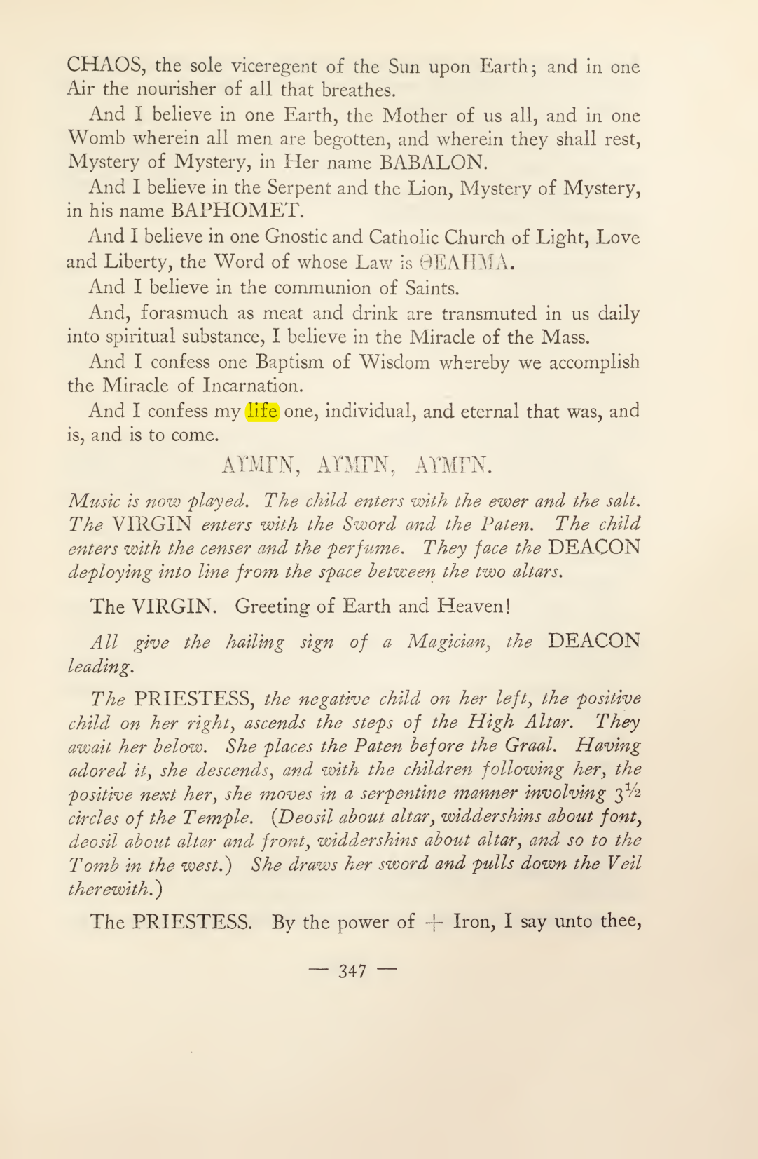 Original scan of Magick in Theory and Practice (Section 4), PDF page 47