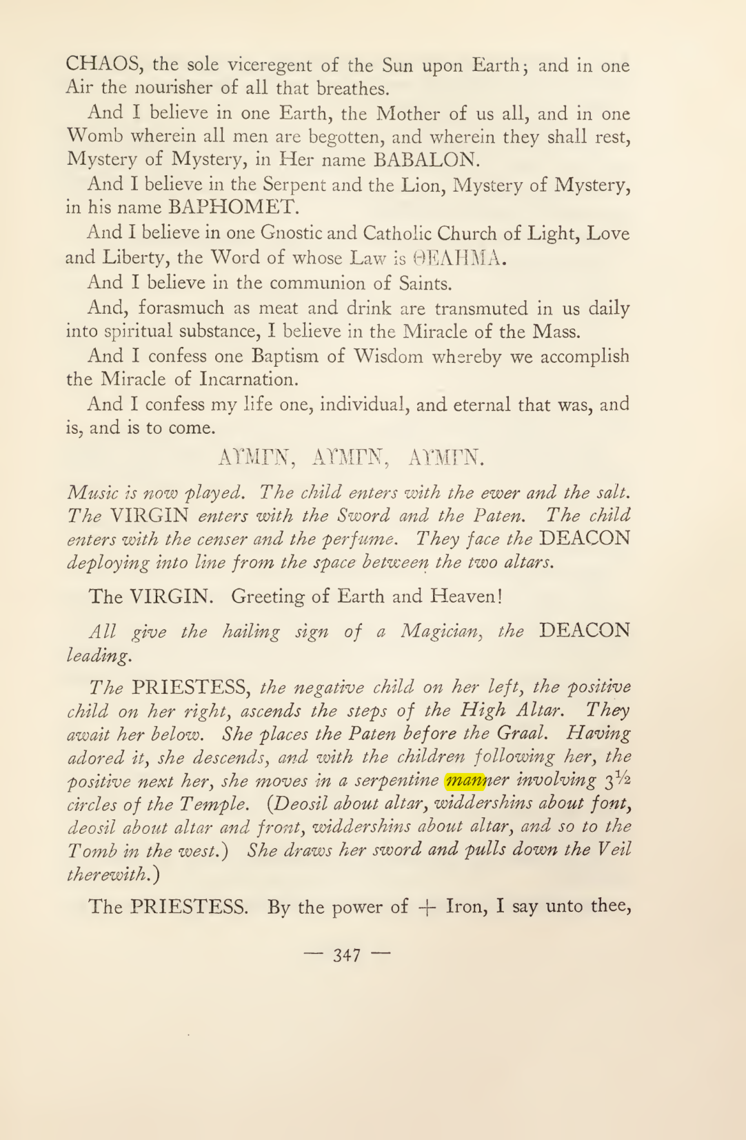 Original scan of Magick in Theory and Practice (Section 4), PDF page 47