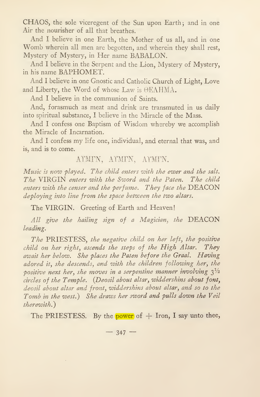 Original scan of Magick in Theory and Practice (Section 4), PDF page 47