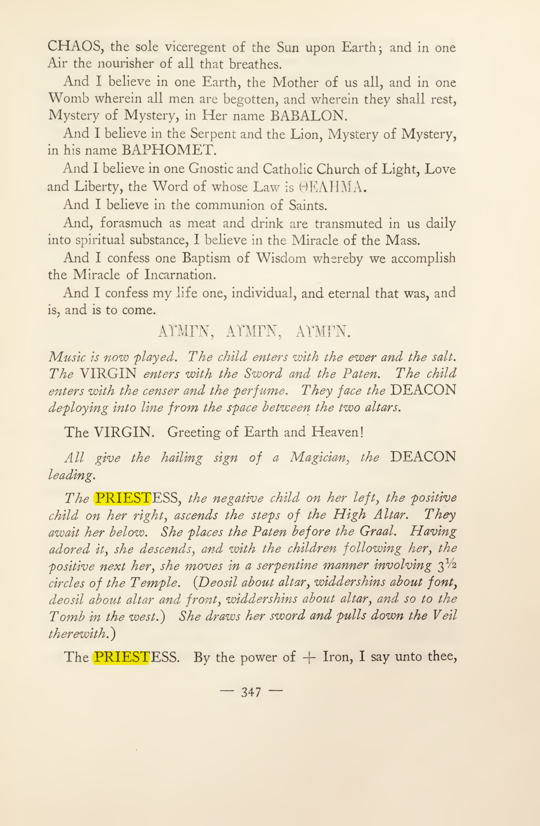 Original scan of Magick in Theory and Practice (Section 4), PDF page 47