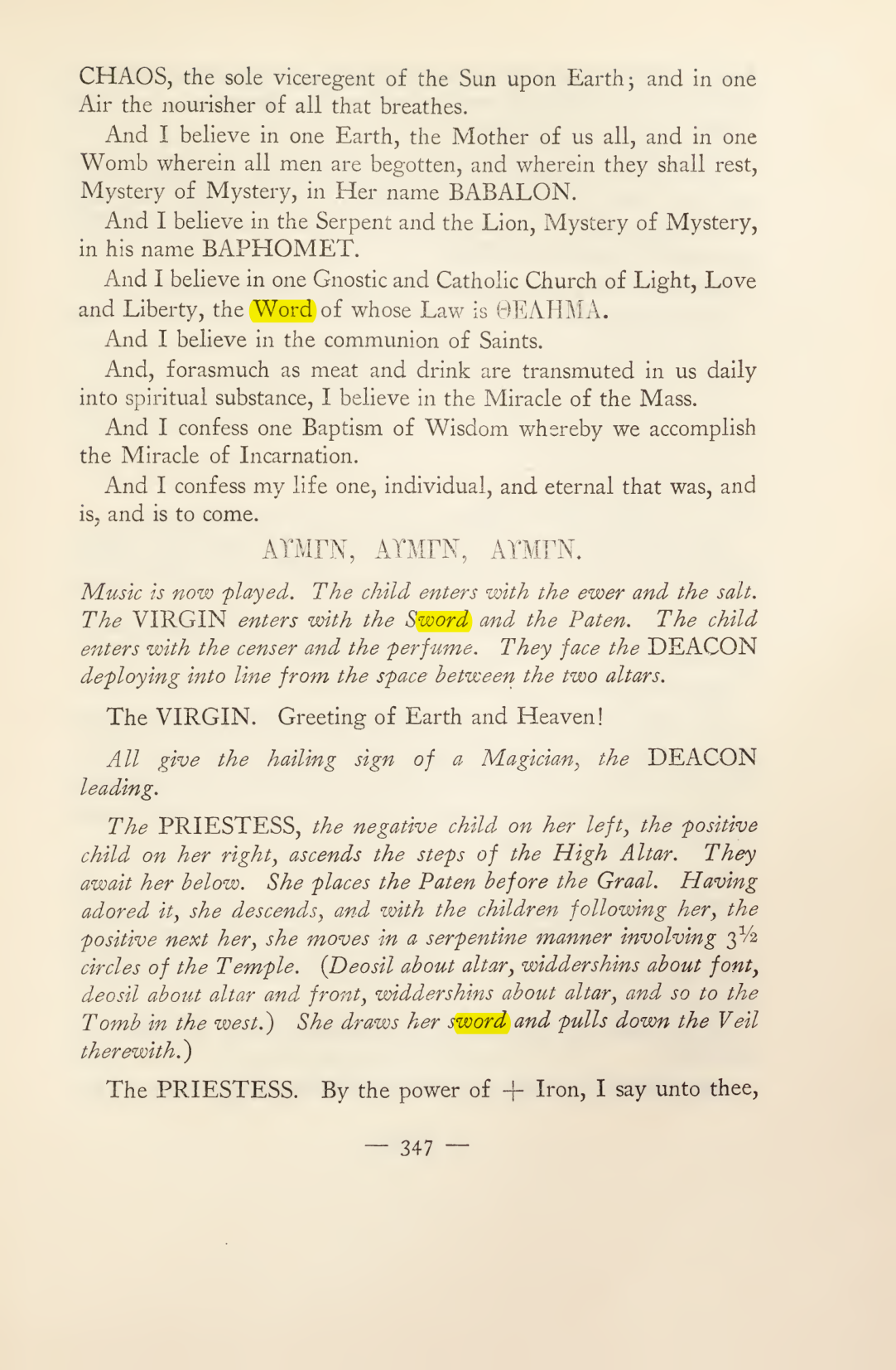 Original scan of Magick in Theory and Practice (Section 4), PDF page 47