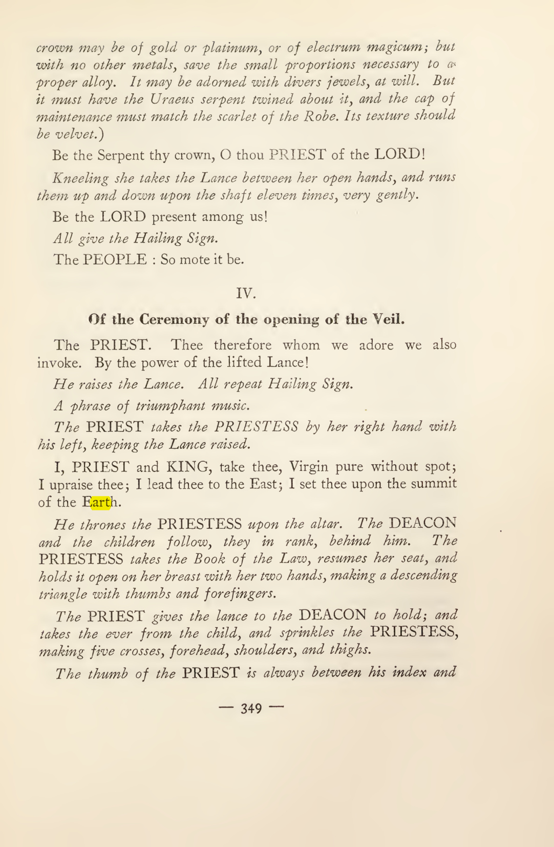 Original scan of Magick in Theory and Practice (Section 4), PDF page 49