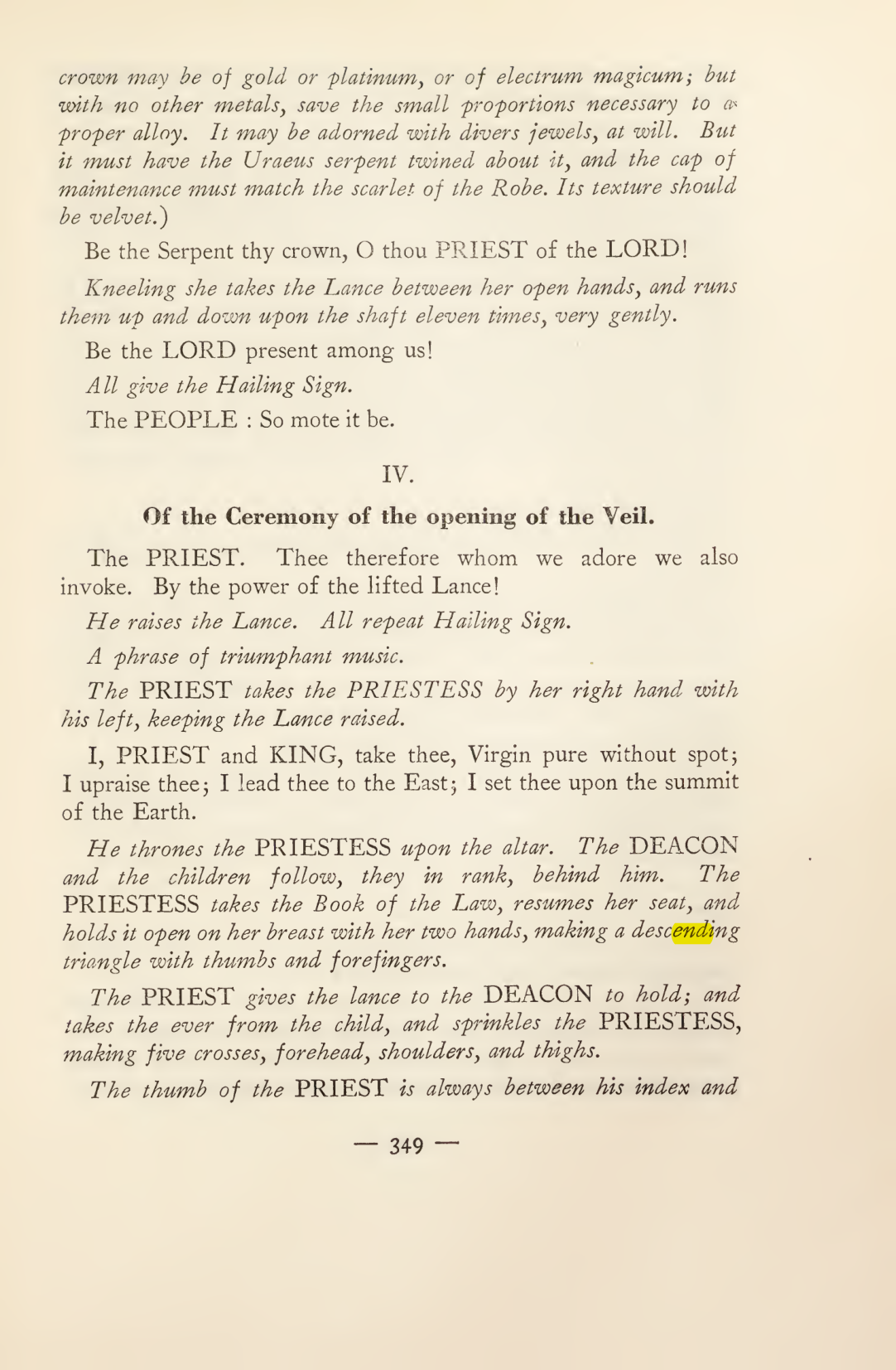 Original scan of Magick in Theory and Practice (Section 4), PDF page 49