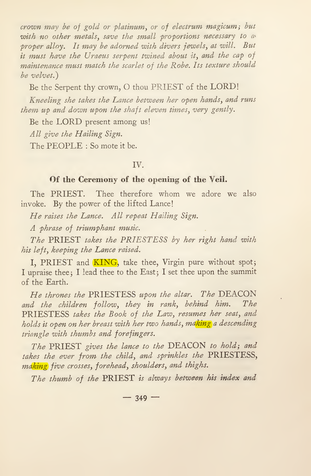 Original scan of Magick in Theory and Practice (Section 4), PDF page 49