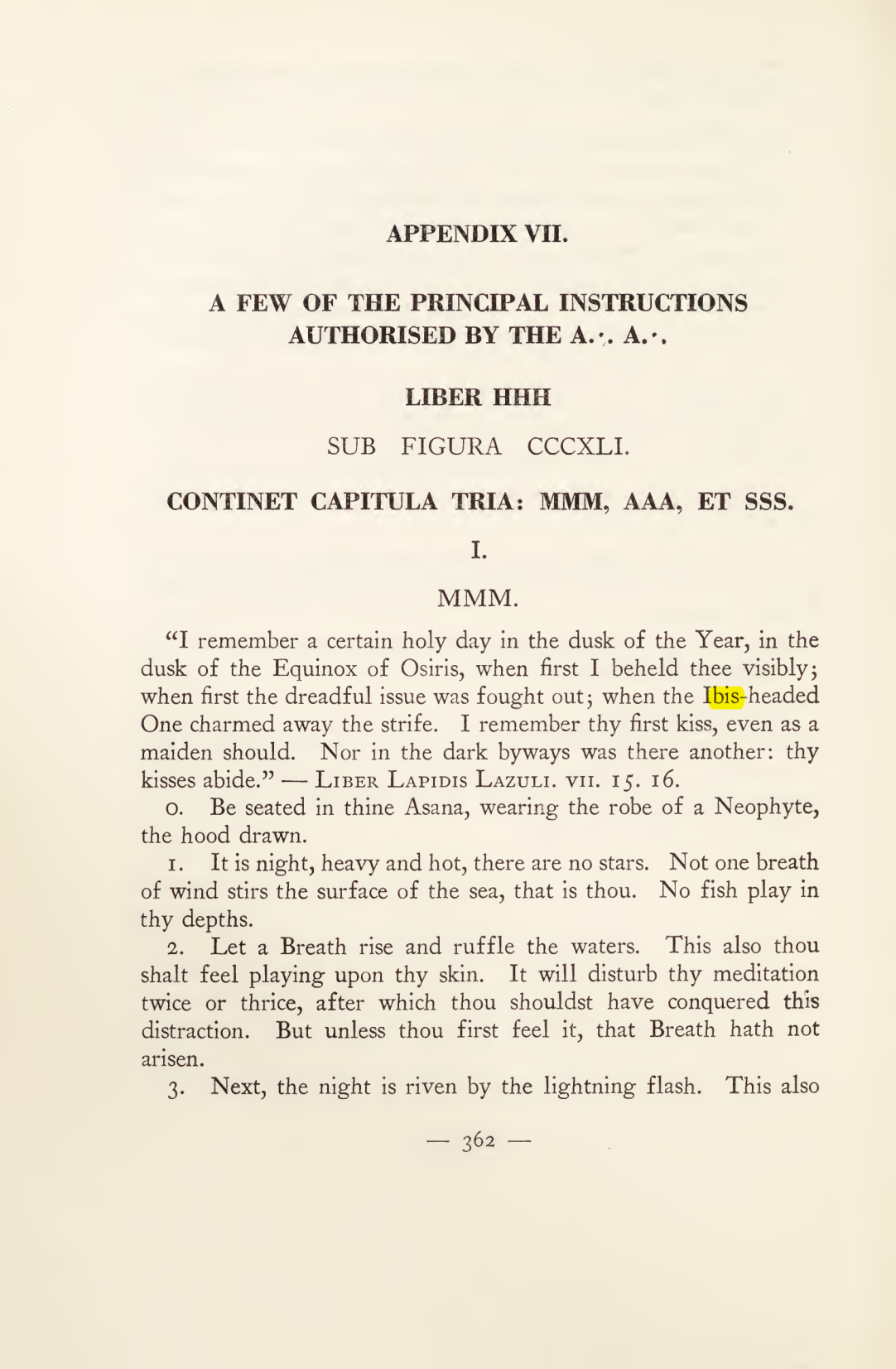 Original scan of Magick in Theory and Practice (Section 4), PDF page 62