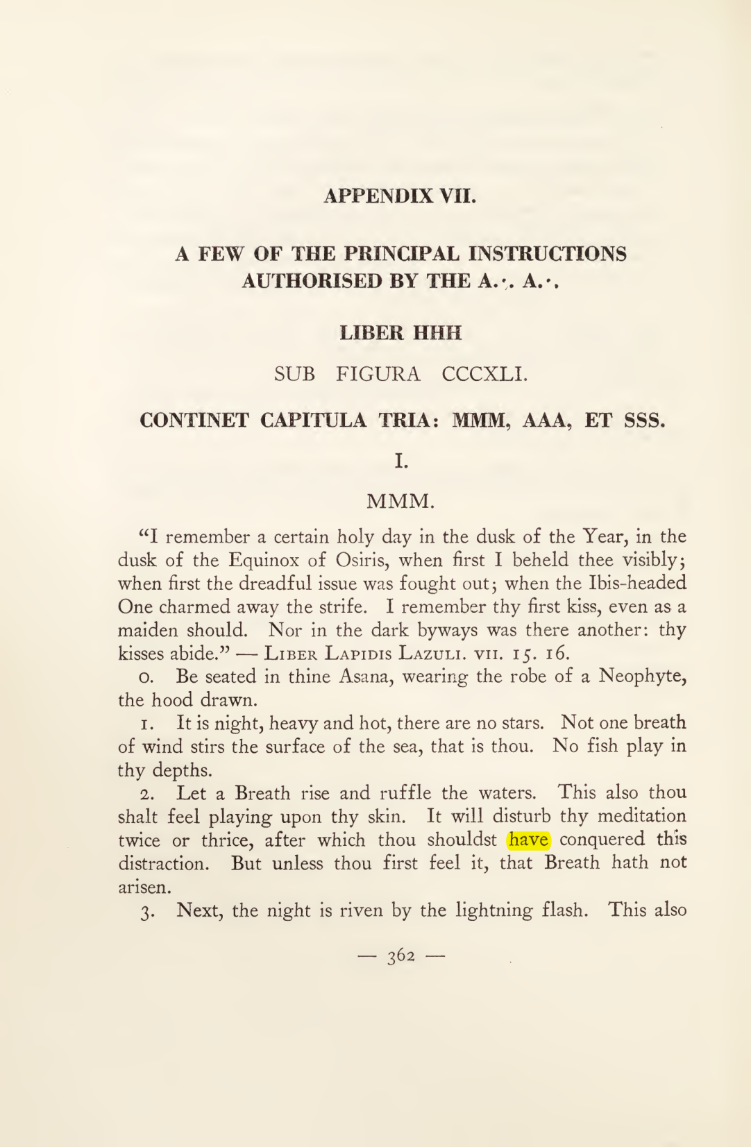 Original scan of Magick in Theory and Practice (Section 4), PDF page 62