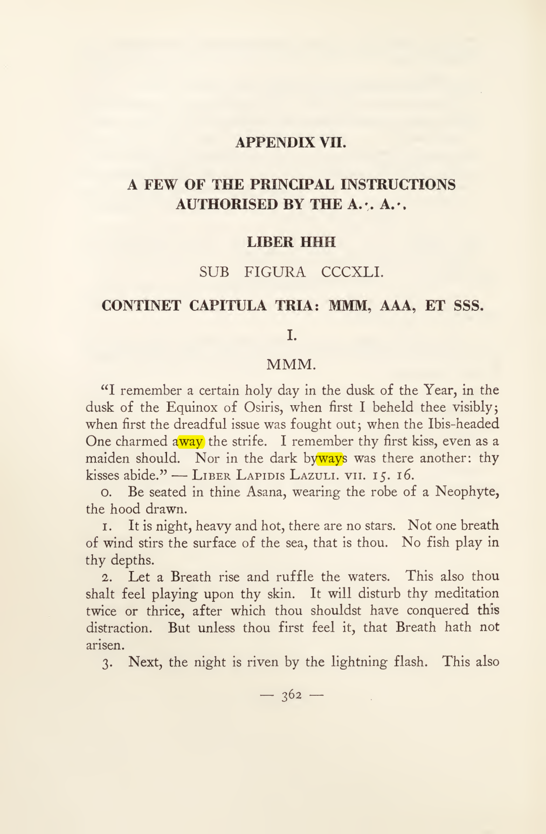 Original scan of Magick in Theory and Practice (Section 4), PDF page 62