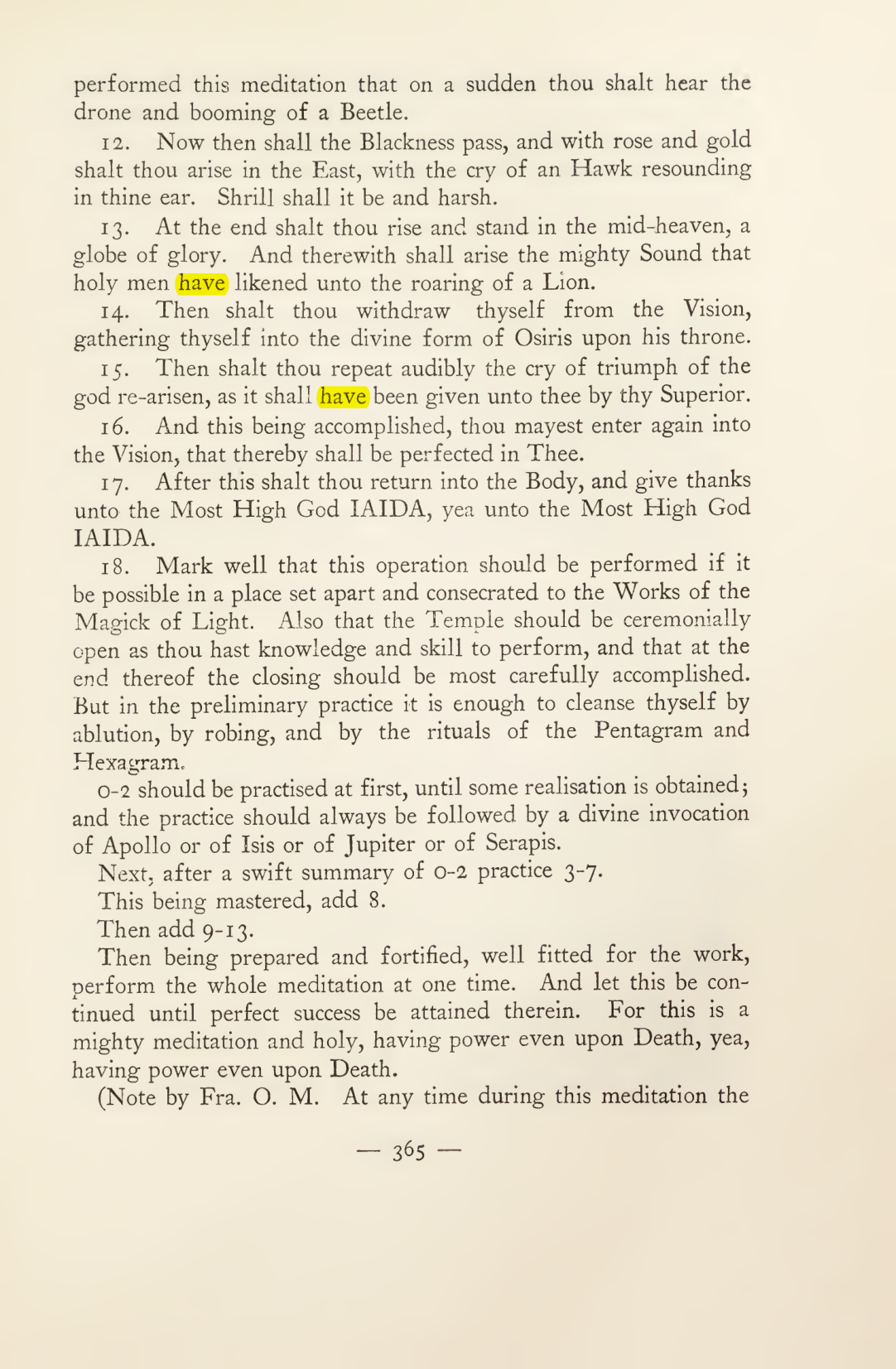 Original scan of Magick in Theory and Practice (Section 4), PDF page 65